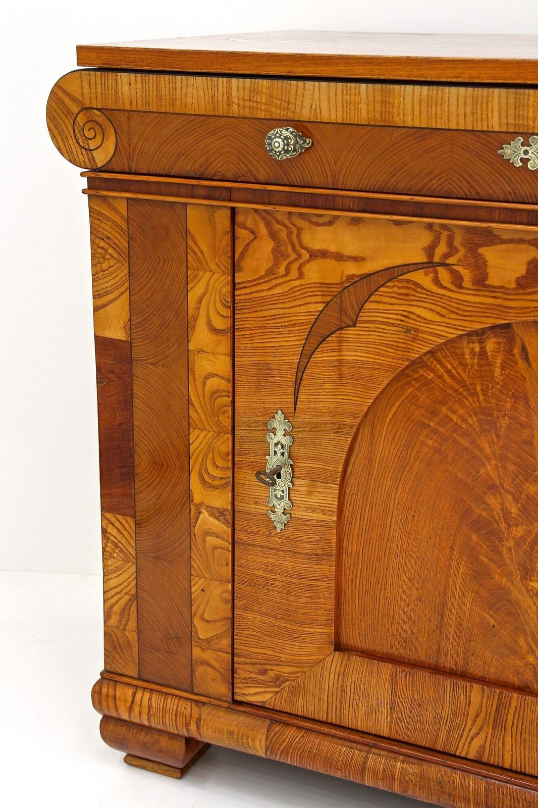 19th Century Biedermeier Commode/ Dresser, Ash Wood   Bohemia Circa 1860 photo buy