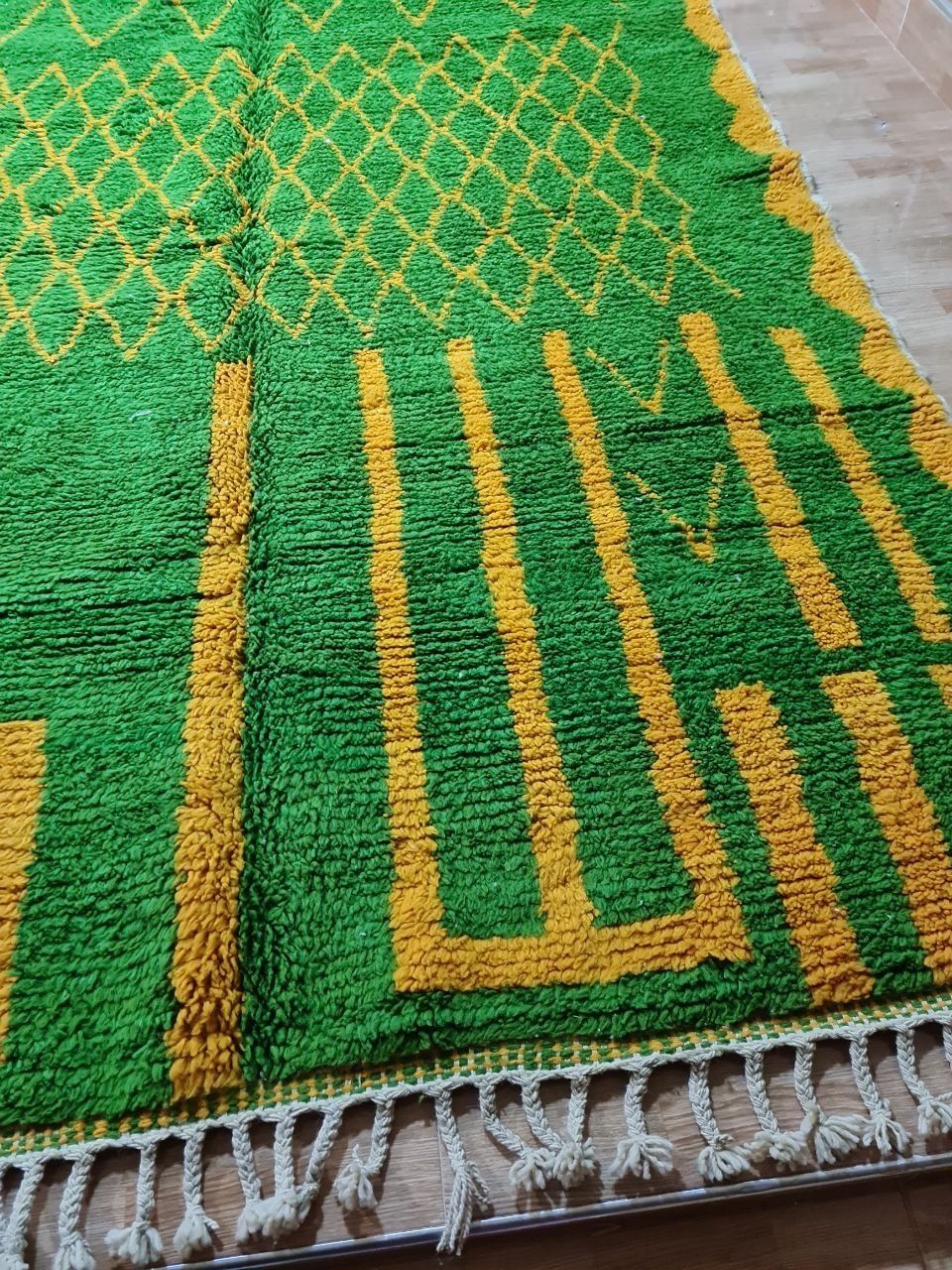 Authentic Handmade Beni Ourain Rug – Luxurious Berber Elegance 300x200 Cm photo for sale