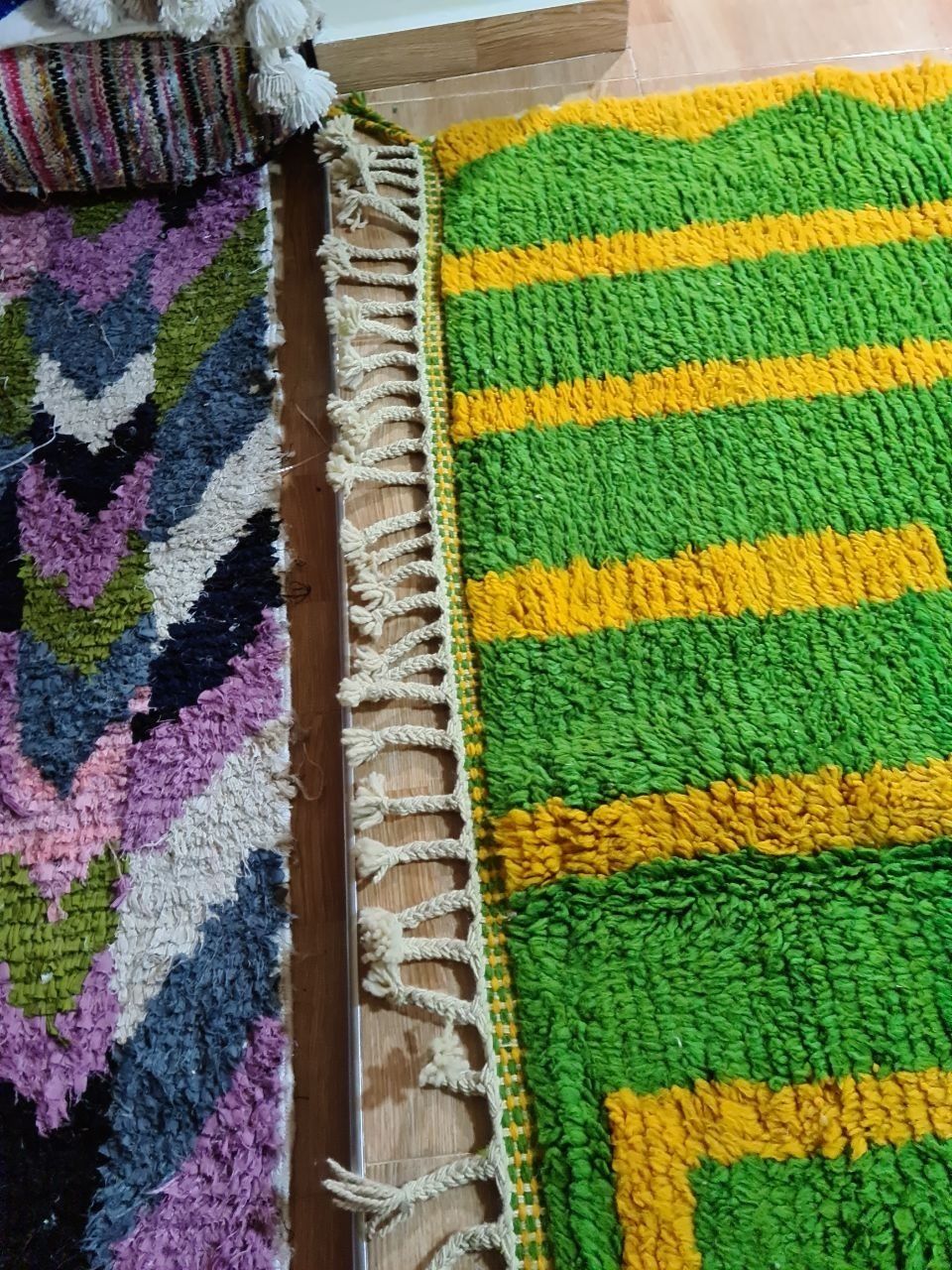 Authentic Handmade Beni Ourain Rug – Luxurious Berber Elegance 300x200 Cm photo Textiles
