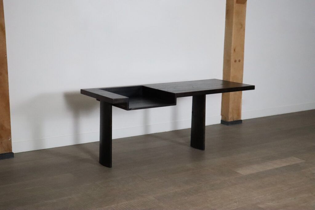 Le Corbusier And Balkrishna Doshi Lc/Bd 01 A Ahmedabad Console Desk, 1960s photo vinterior
