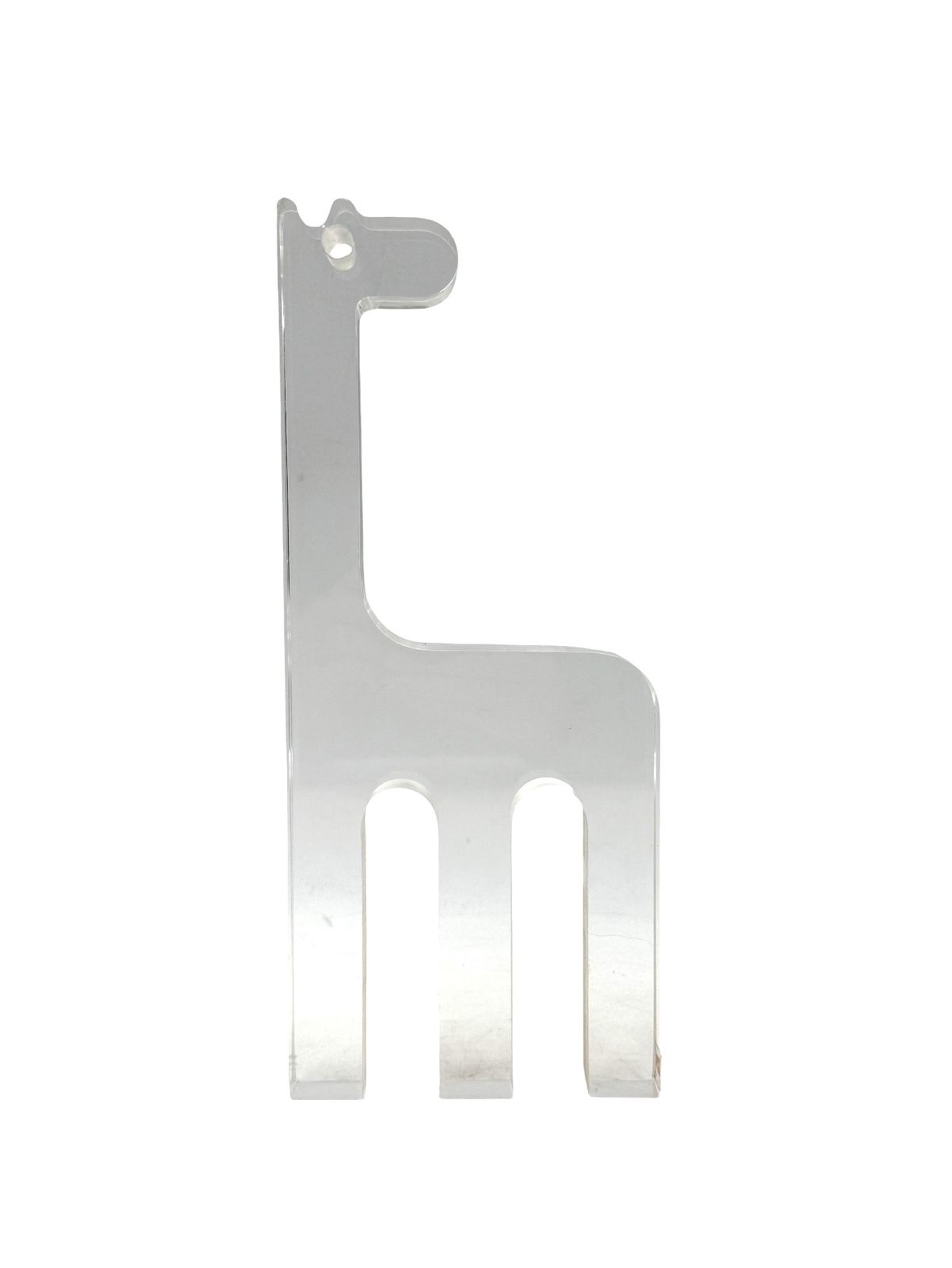 Silvio Russo, Lucite Giraffe Sculpture, Guzzini Italy 1970s photo buy