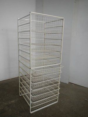 Display Stand With 13 Drawers From Elfa, 1970s
