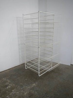 Display Stand With 13 Drawers From Elfa, 1970s photo for sale