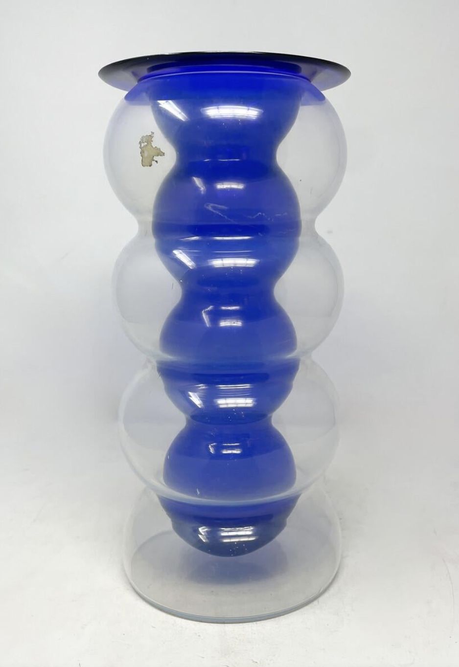 Mid Century Modern Murano Glass Vase By Carlo Nason, 1960s. photo for sale