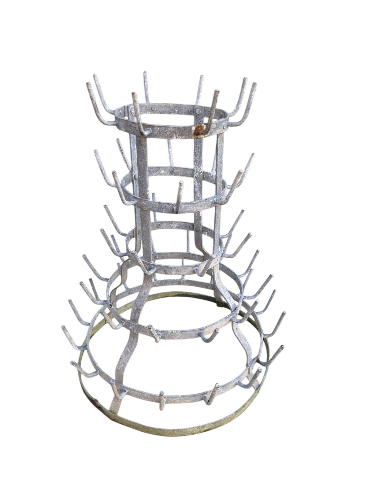 French 52 Peg Bottle Dryer Garden Sculpture photo for sale