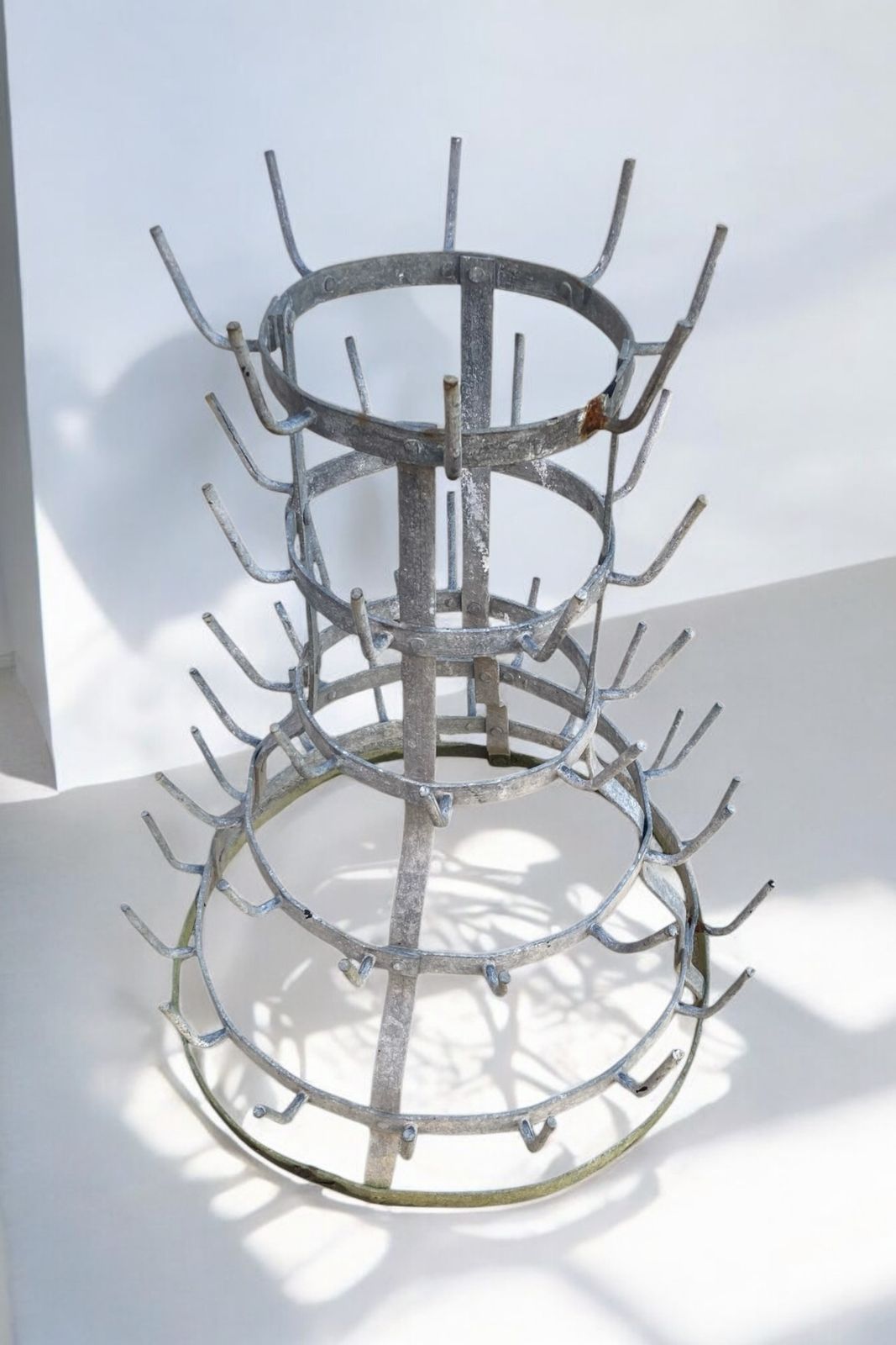 photo furniture French 52 Peg Bottle Dryer Garden Sculpture