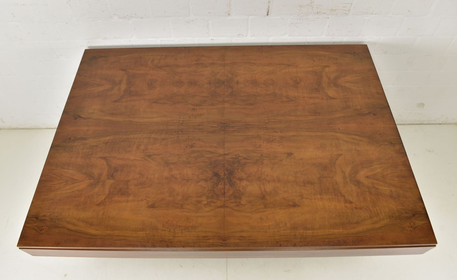 Dining Table With 6 Chairs, Restored Art Deco Circa 1935, Walnut Dining Room photo furniture