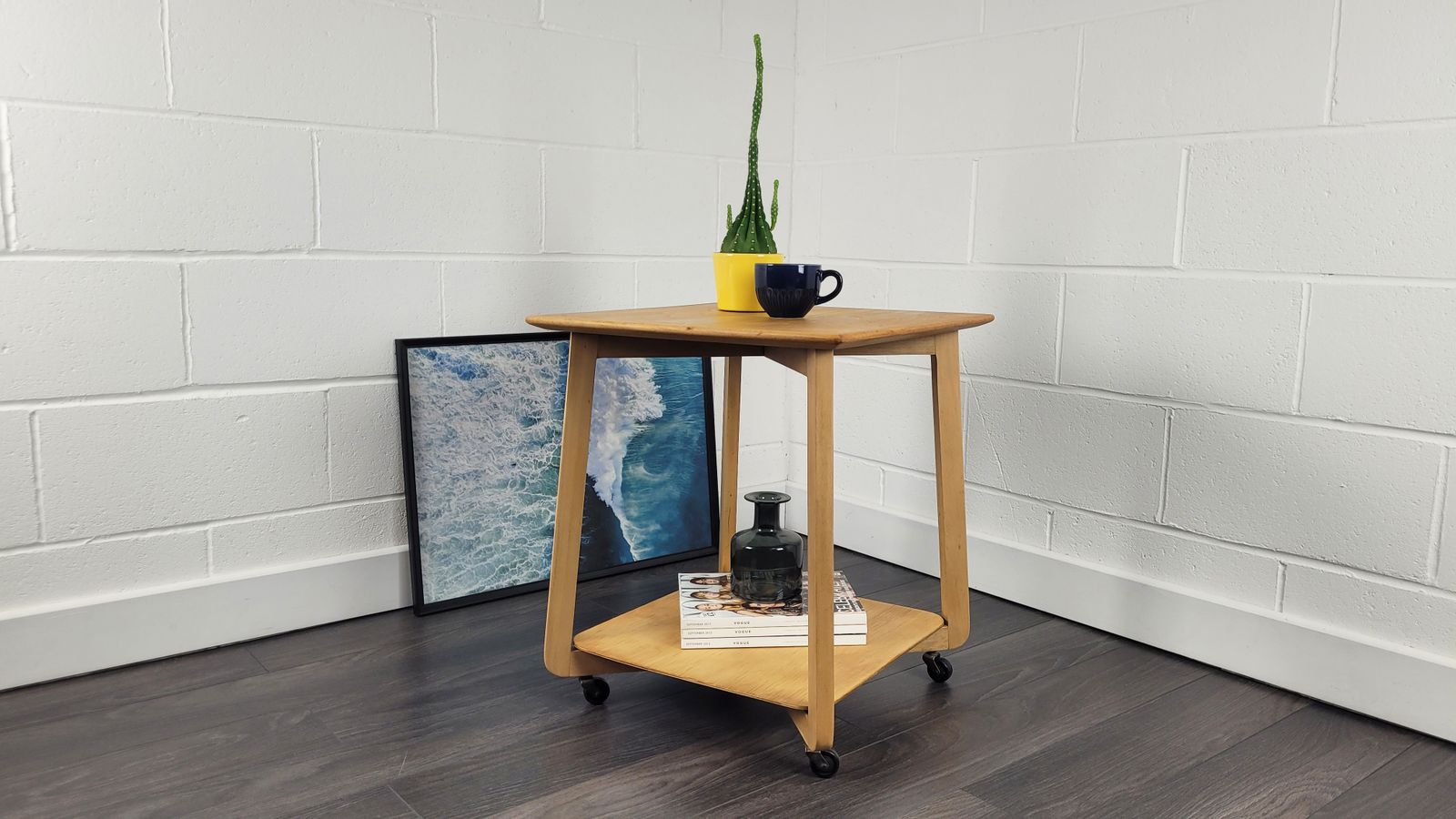 Side Table On Castors, 1960s