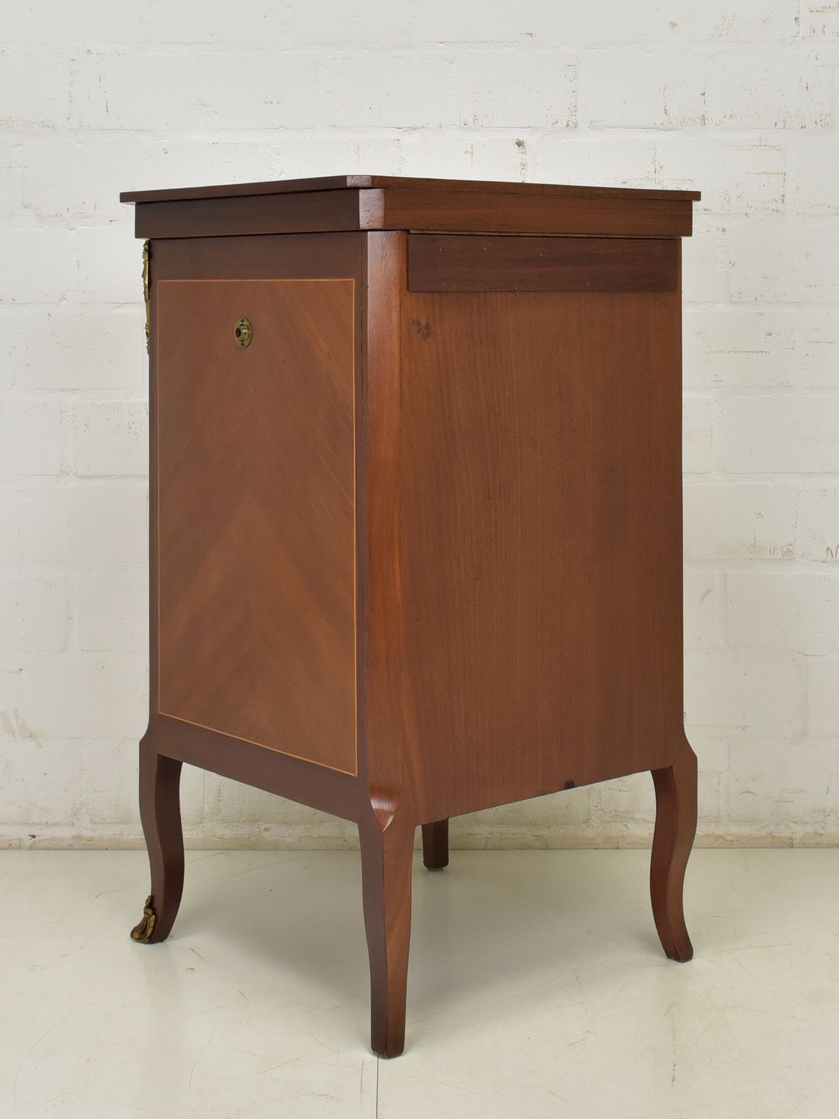 753.0 Phono Cabinet Restored Art Deco Circa 1935 Mahogany Chest Of Drawers Small photo