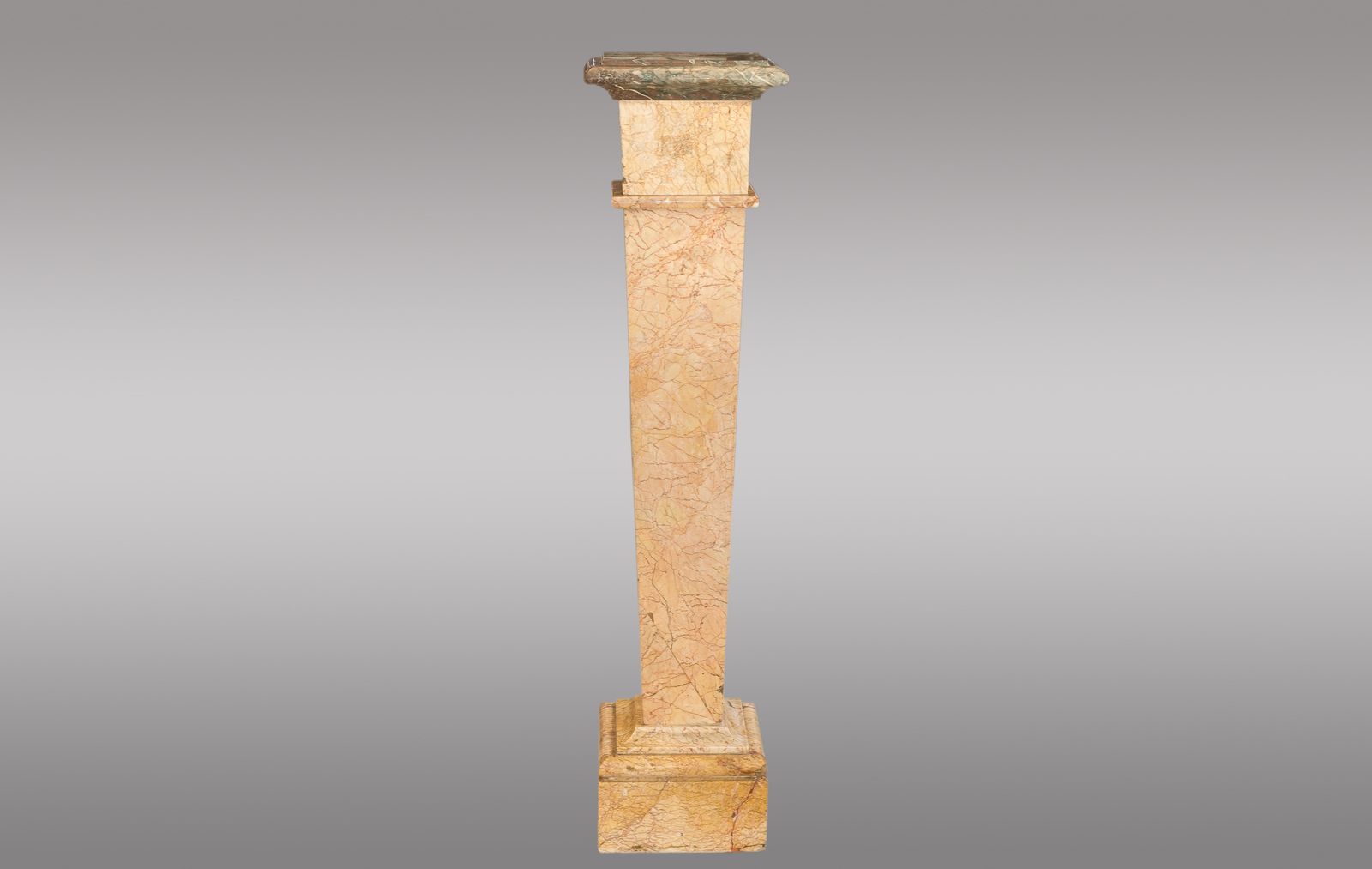 Pair Of Marble Plynths In ''Rose De Brignoles'' Early Twentieth Century photo for sale