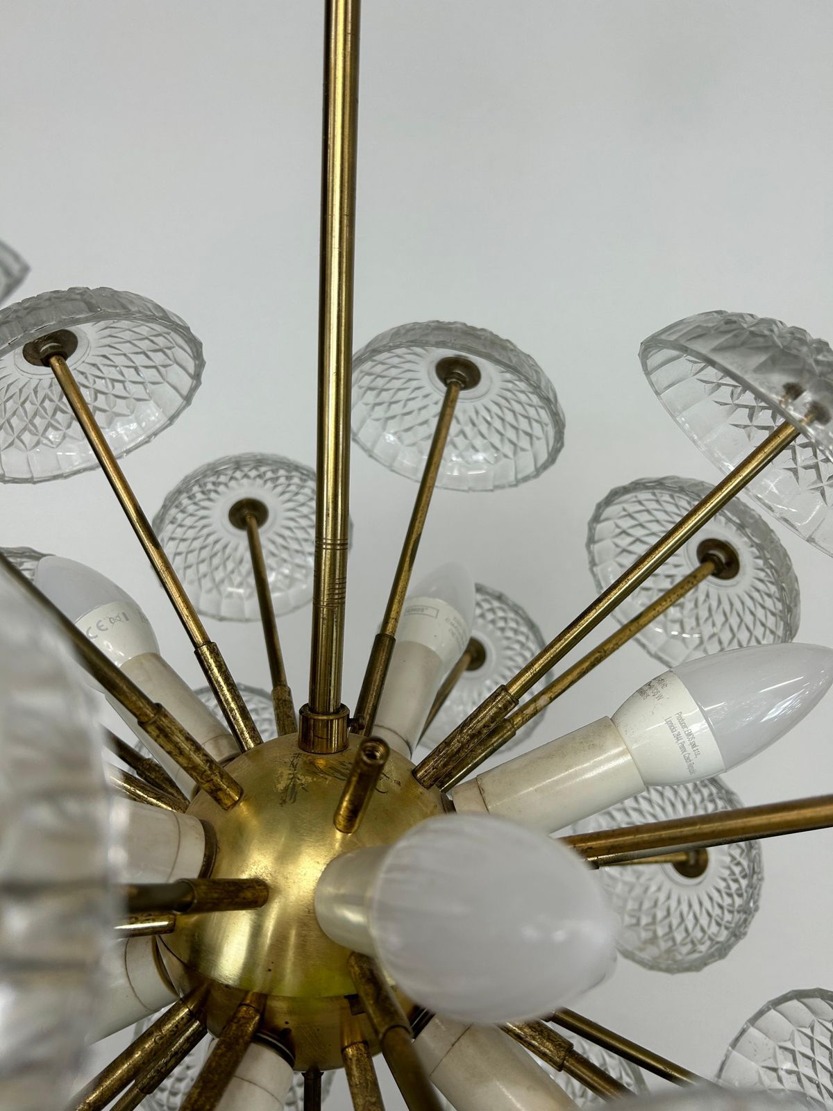 Dandelion Chandelier By Kamenický šenov photo vintage