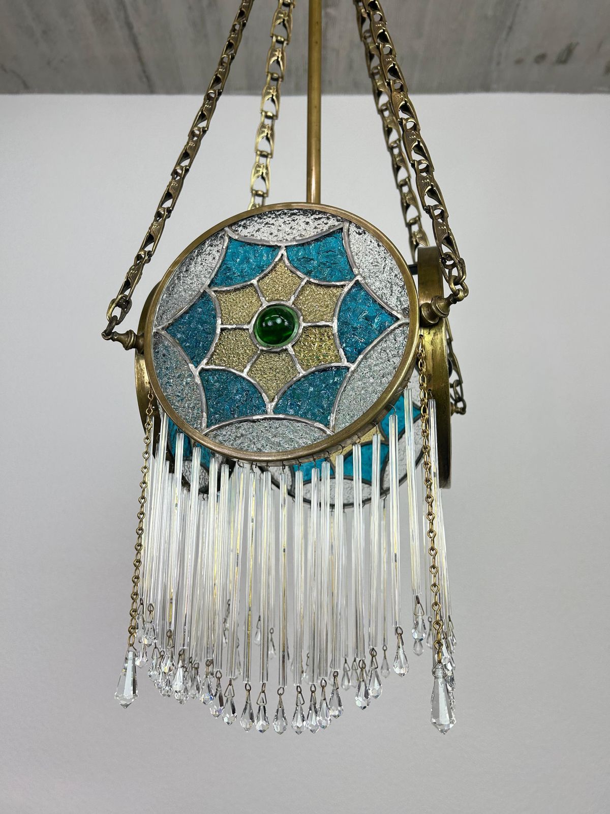 Jugendstil Hanging Lamp photo for sale