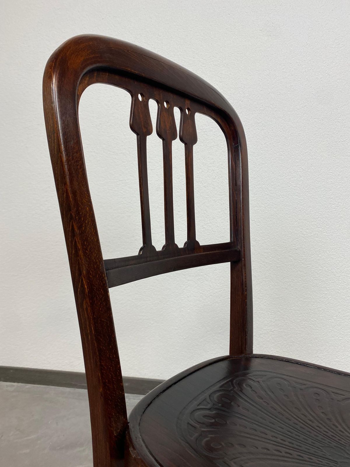 Secession Dining Chair No.493 By J&J Kohn photo vintage
