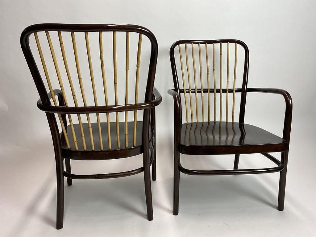 Pair Of Armchairs Model A413f By Josef Frank For Thonet Mundus photo furniture