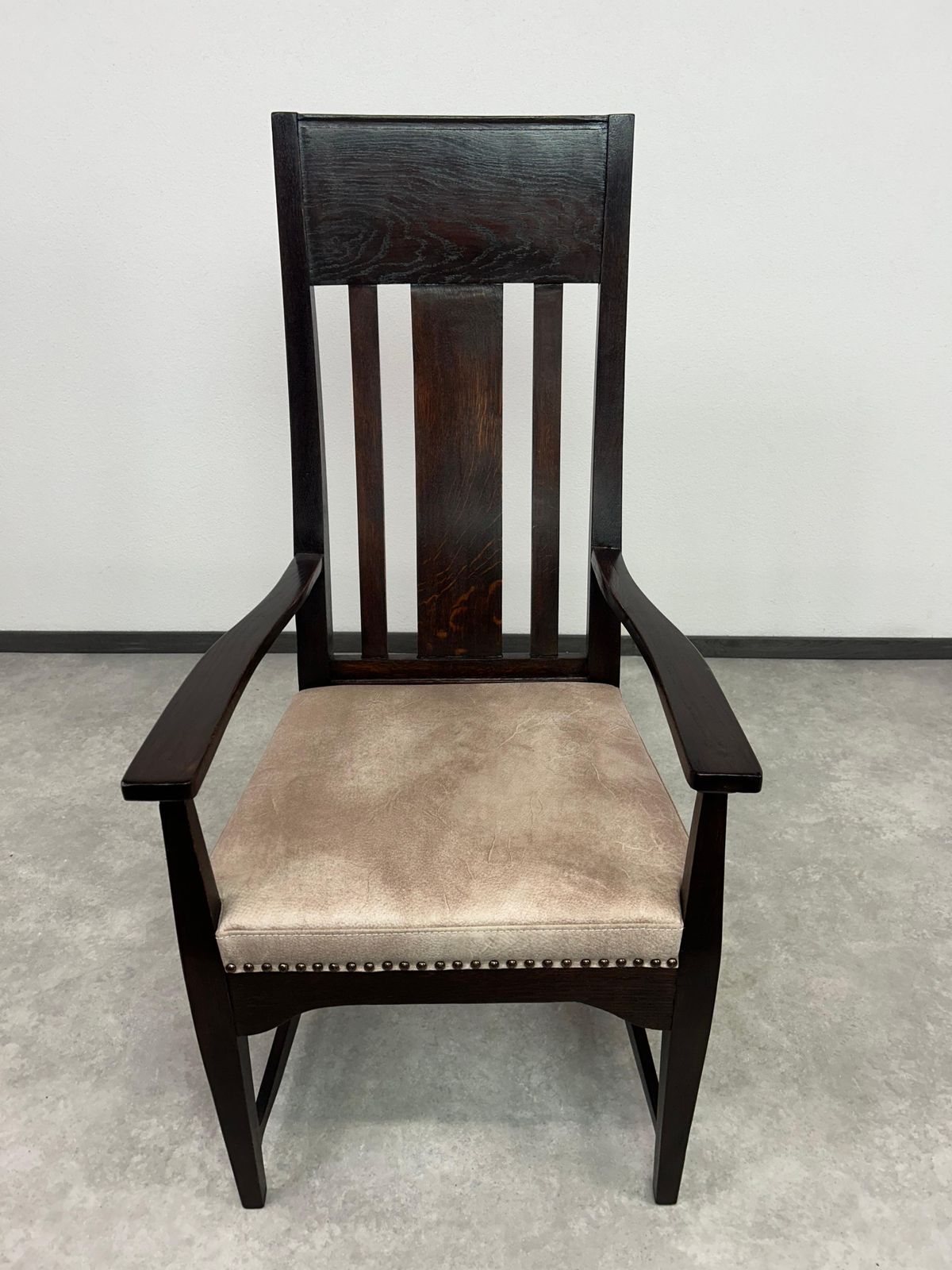 Art Deco Office Chair In Style Of Charles Rennie Mackintosh photo for sale