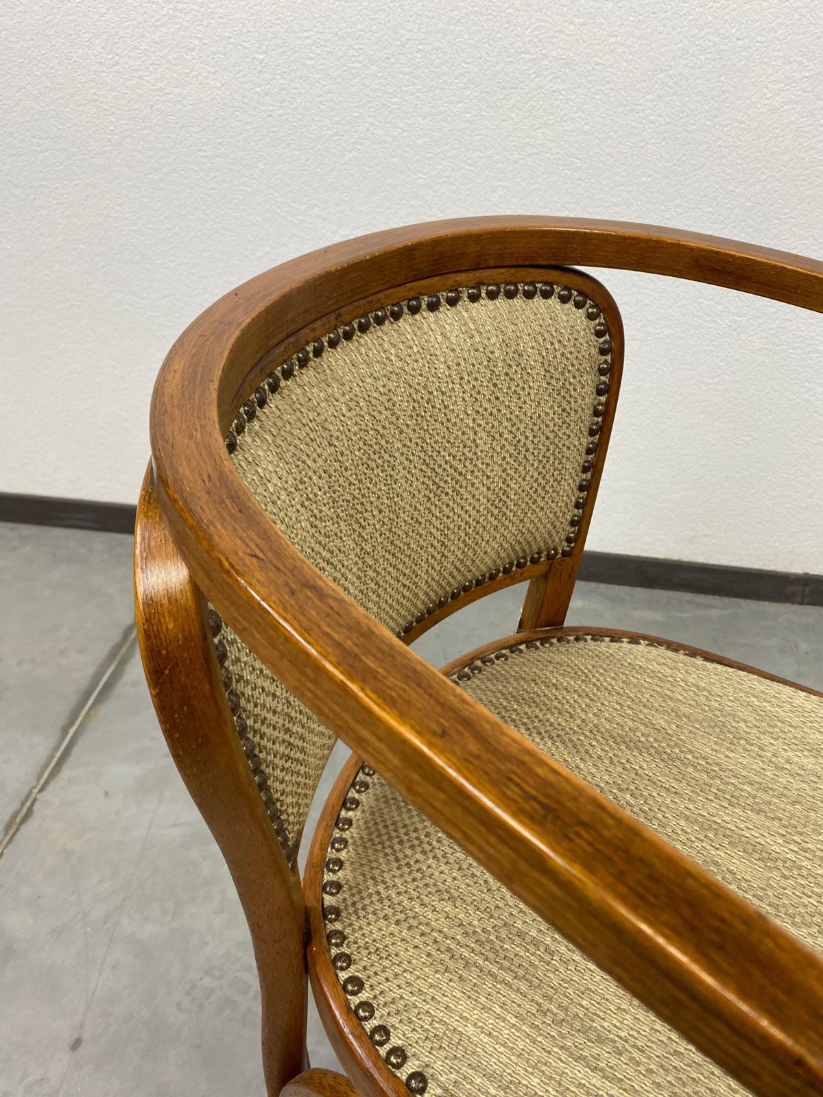 photo for sale Secession Armchair 715f By Gustav Siegel For J.J.Kohn