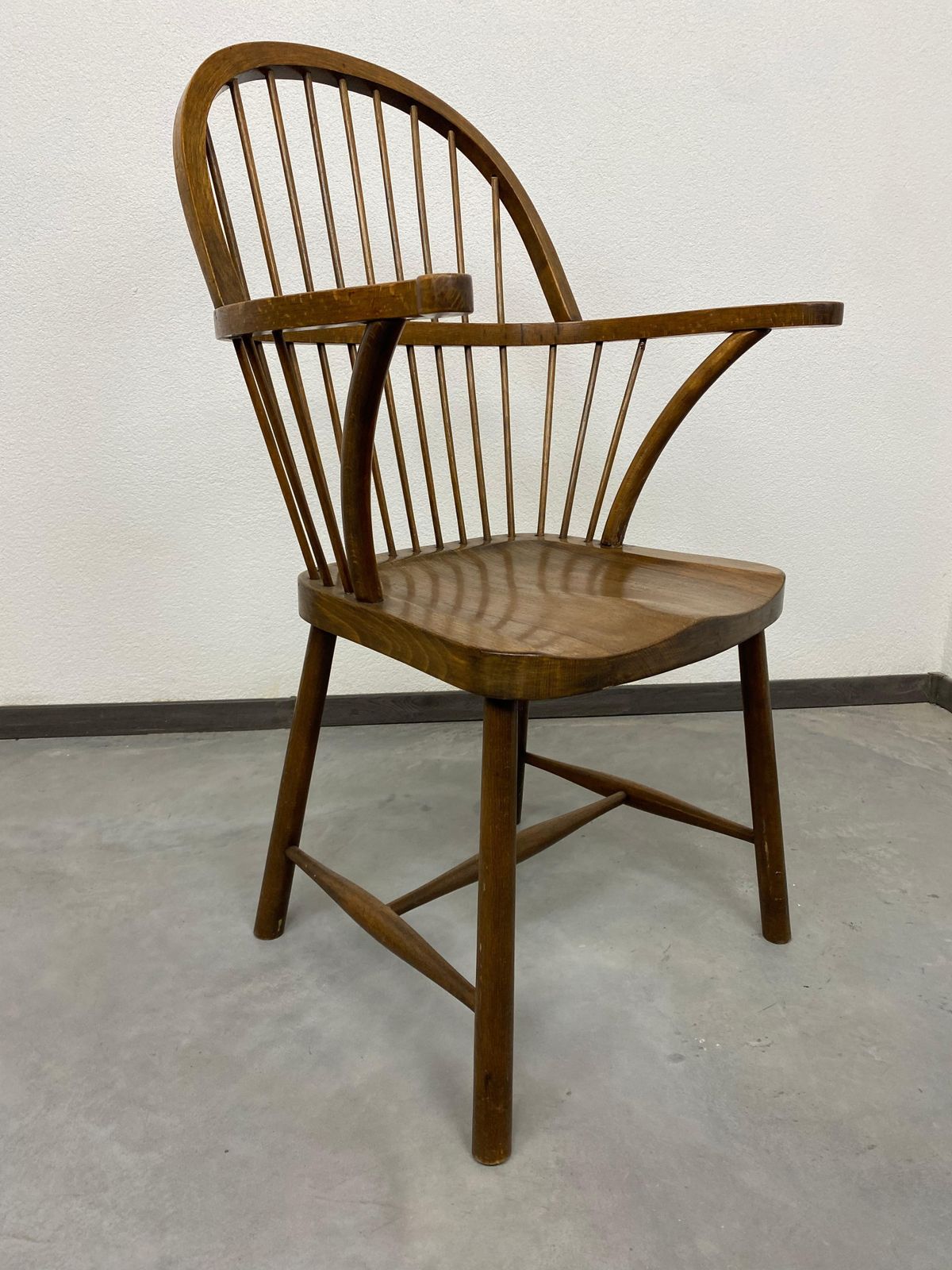 Windsor Chair B952f By Adolf Loos For Thonet photo vintage