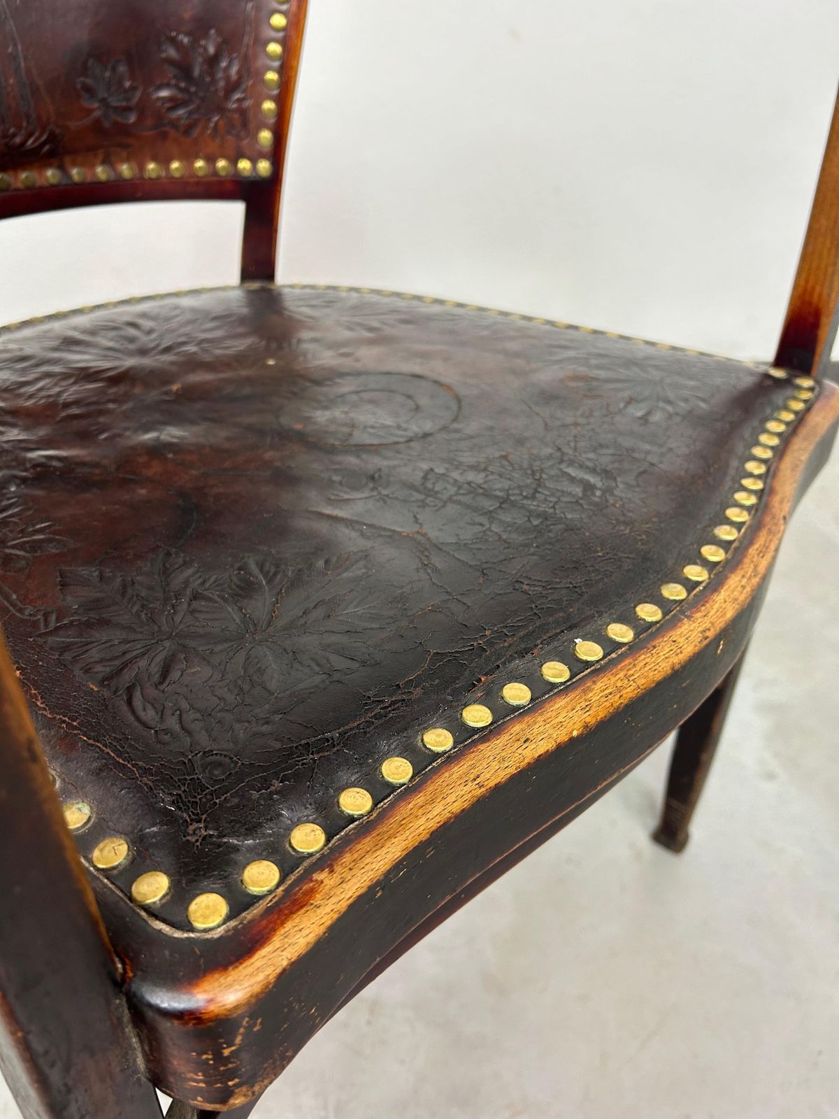 Secession Office Chair No.715f By Gustav Siegel For J&J Kohn photo vinterior