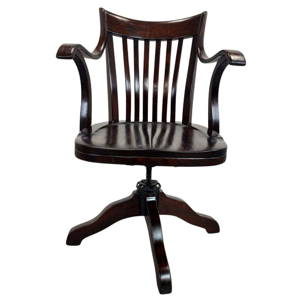 Cafe Capua Desk Chair No.669 By Adolf Loos
