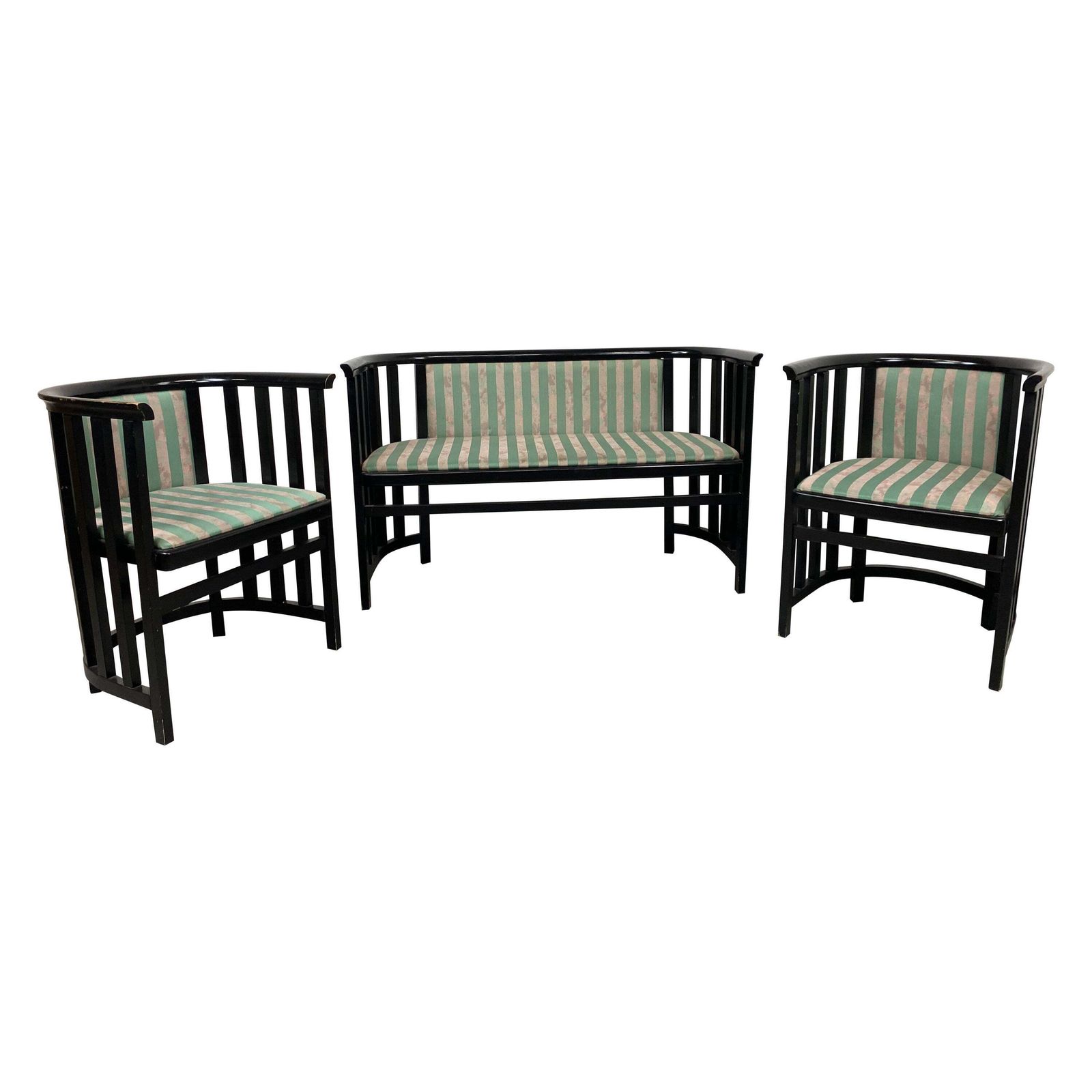 Fledermaus Seating Group By Josef Hoffmann Ex. By Wittmann Wien
