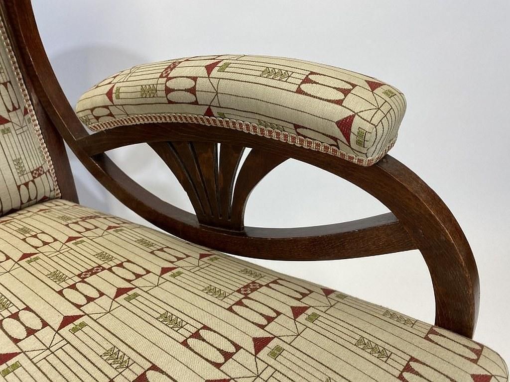 Art Nouveau Wing Chair No.6542 By Thonet photo vinterior