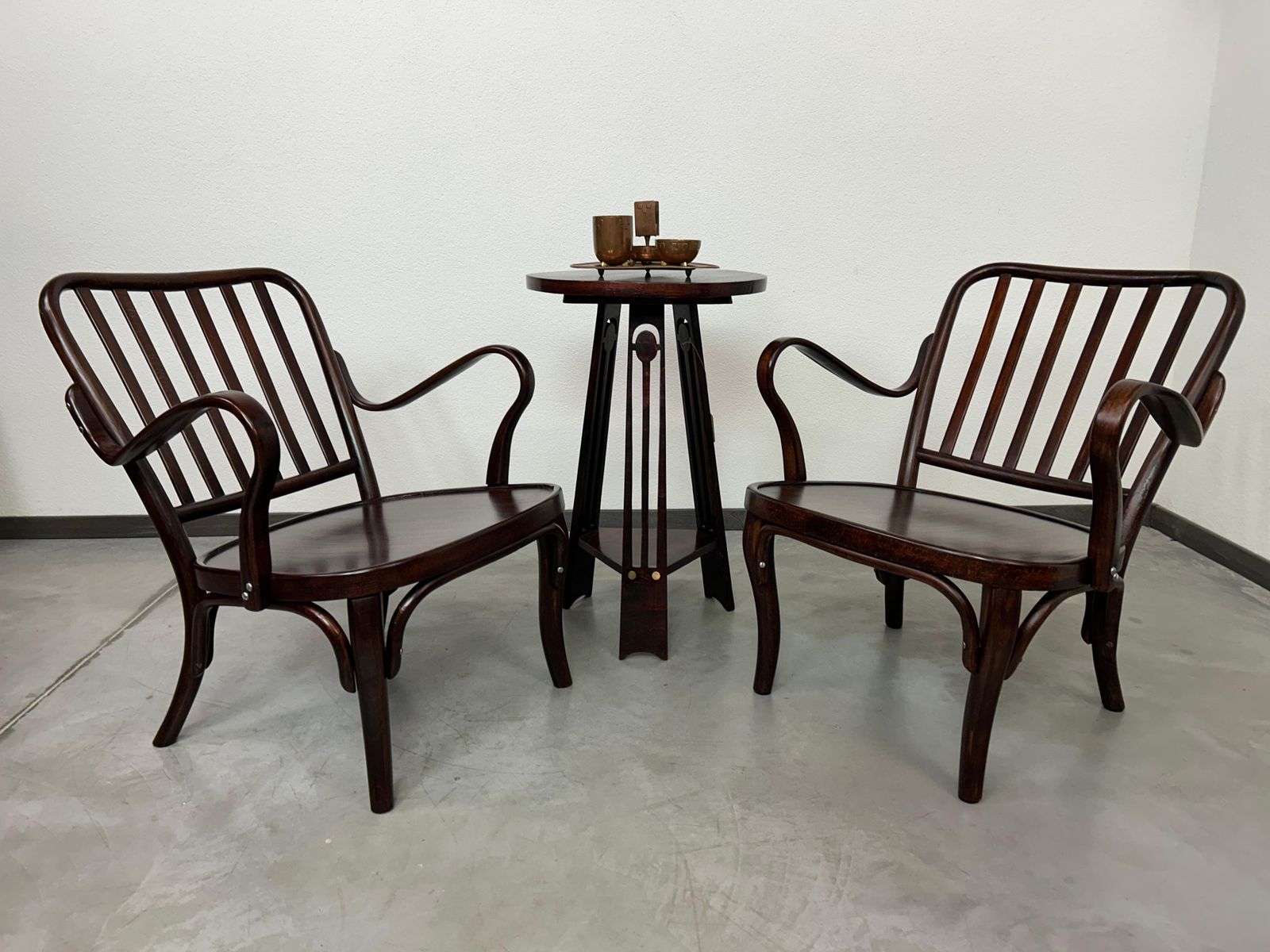 Art Deco Armchairs A752f By Josef Frank For Thonet Mundus photo furniture