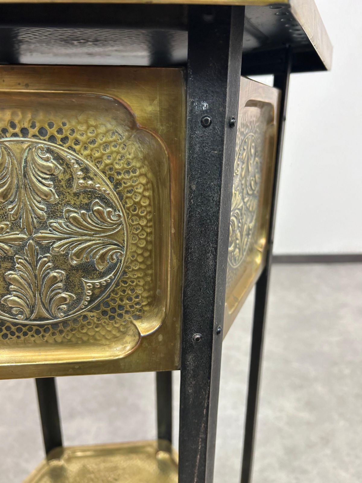 Six Legged Jugendstil Plant Stand photo vintage