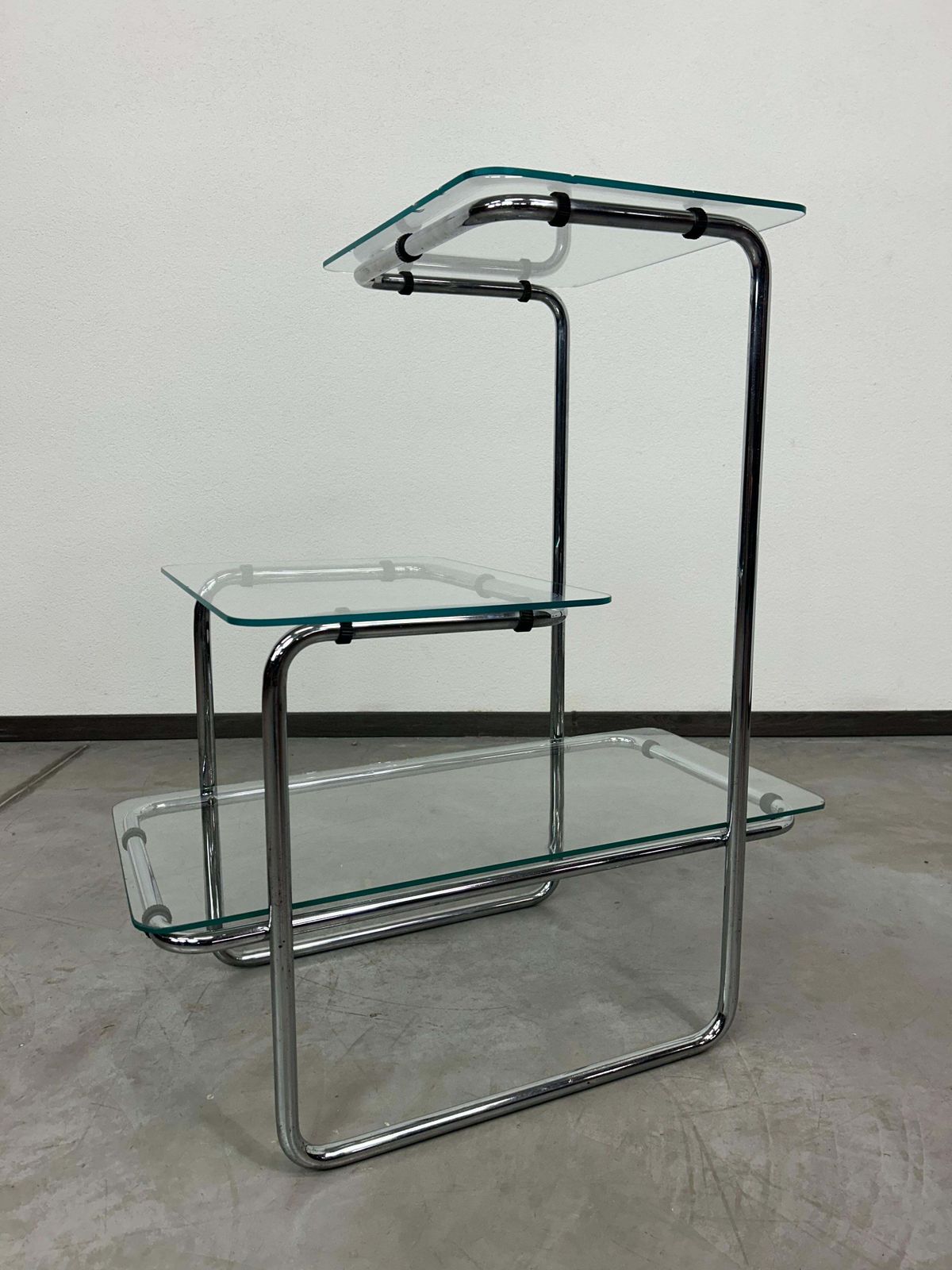 Art Deco Bauhaus Tubular Flower Stand B136 By Emile Guyot photo furniture