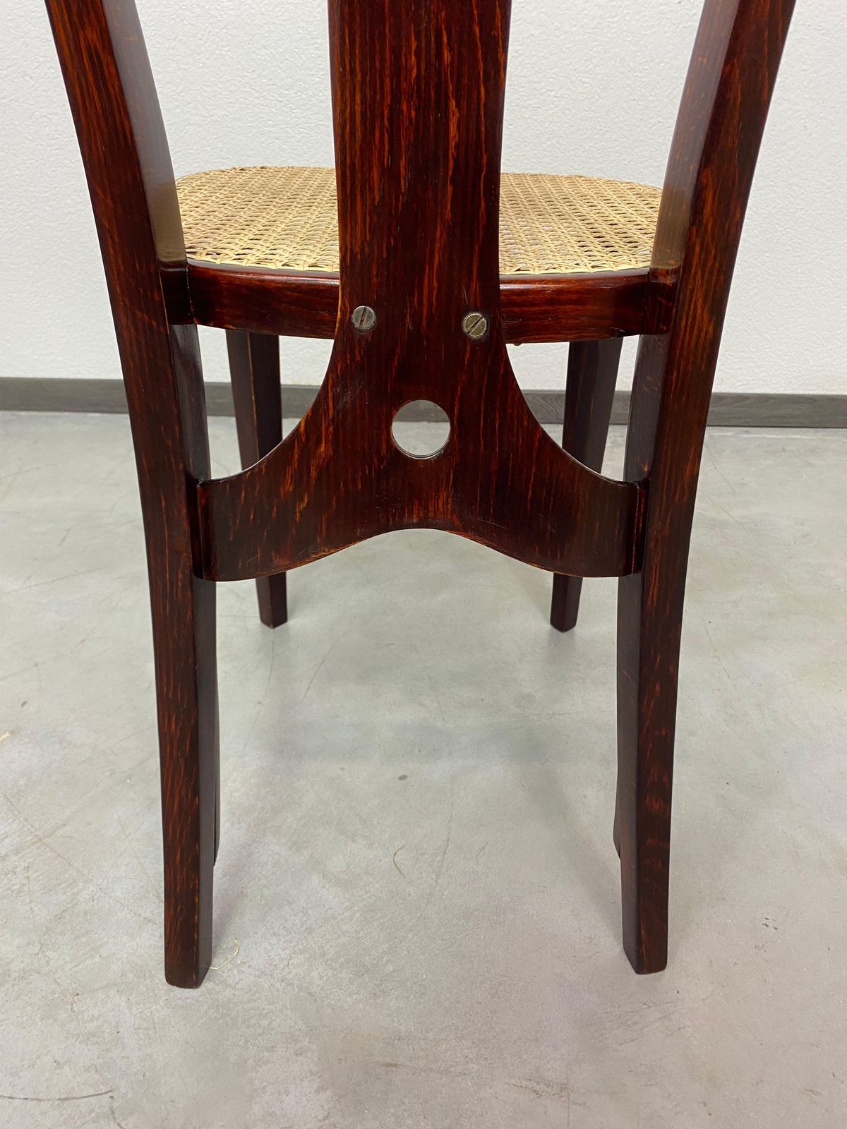 Secession Dining Room Chair Atr. Otto Prutscher For Thonet photo vintage