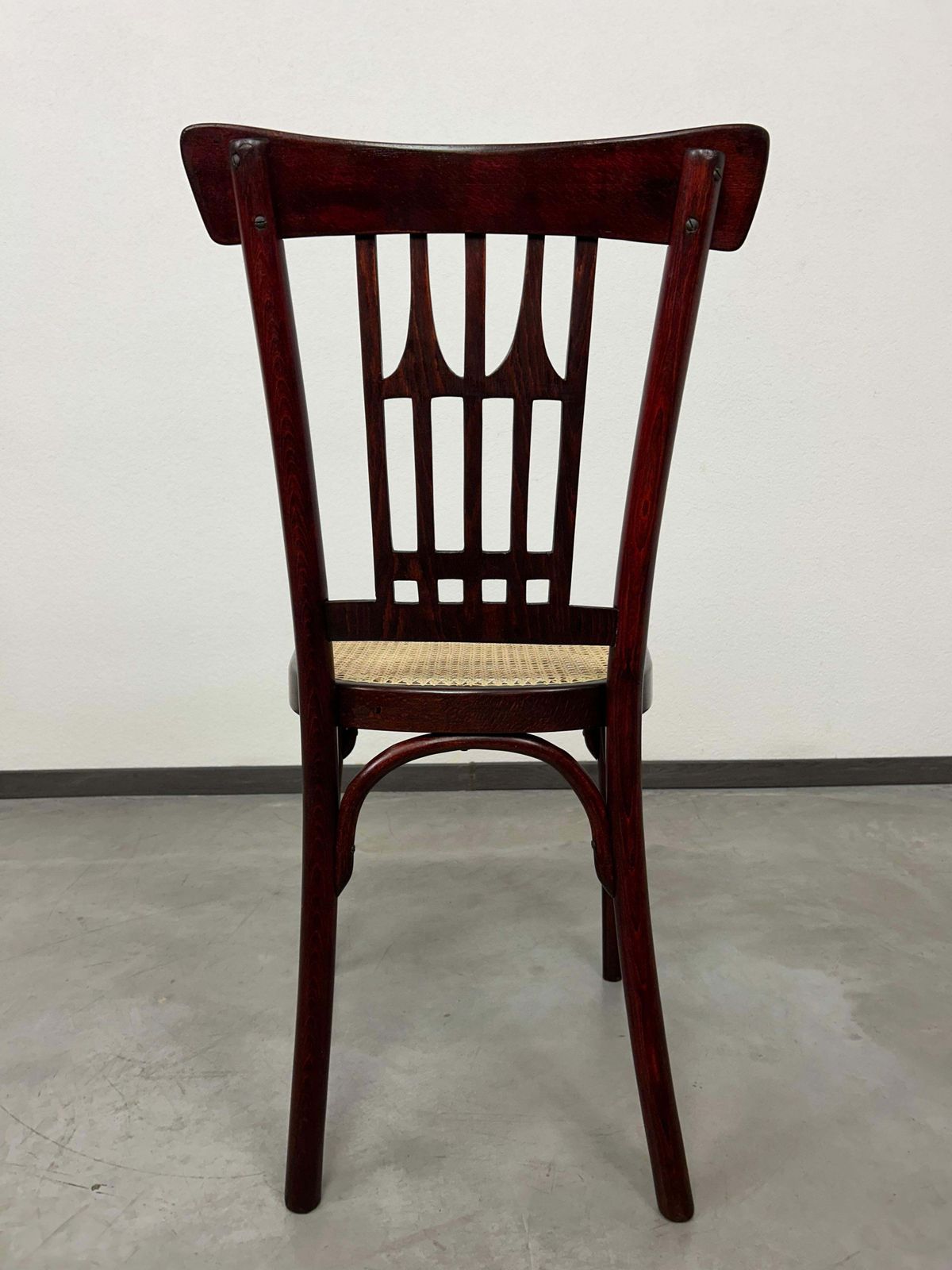 Vienna Secession Dining Chair No.235 By Otto Wagner For J&J Kohn photo vintage
