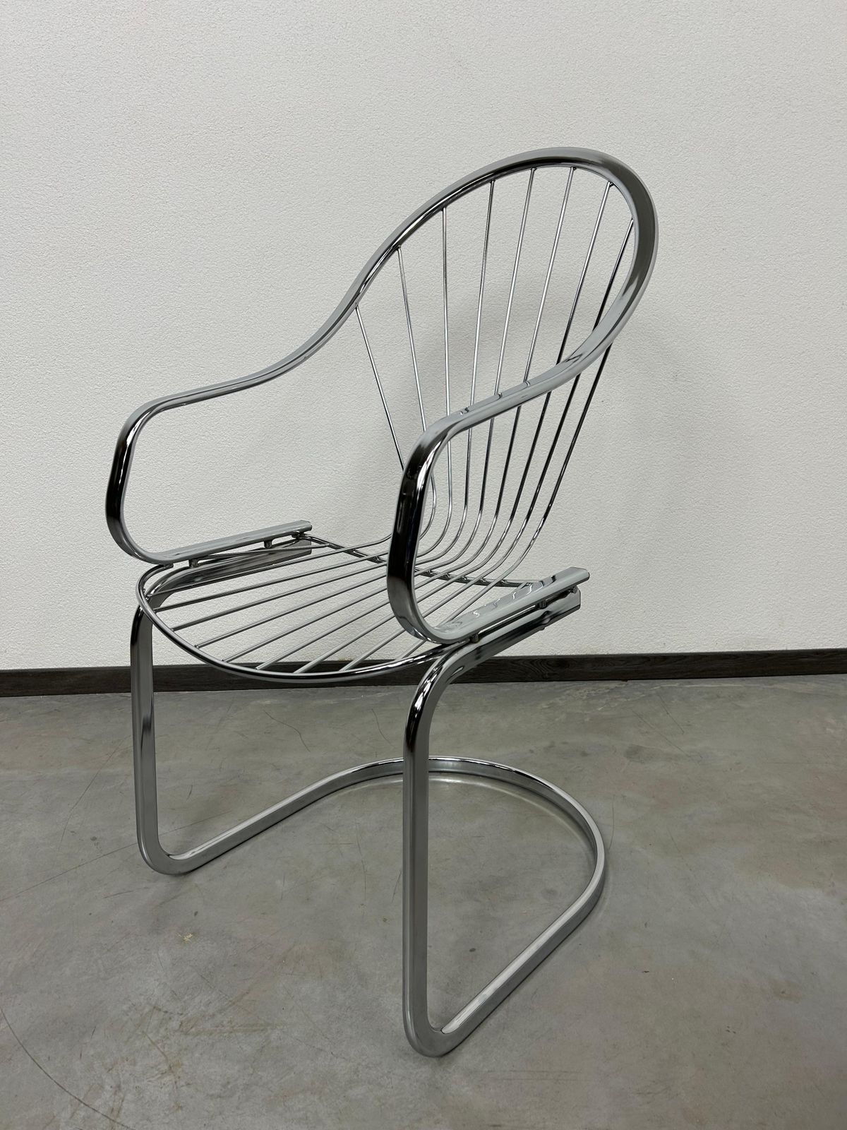 6x Mid Century Desing Dining Chairs By Gastone Rinaldi For Rima Italy photo 2993.0