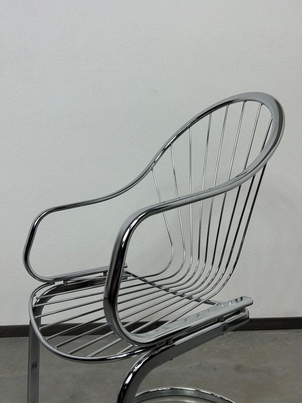 6x Mid Century Desing Dining Chairs By Gastone Rinaldi For Rima Italy photo buy