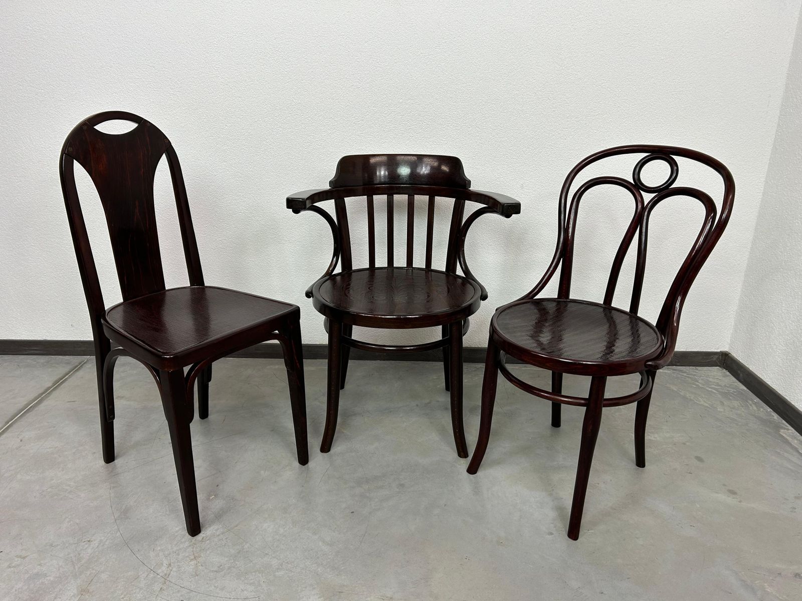 Secession Dining Chair No.373 Atr. Josef Hoffmann/Otto Prutscher For J&J Kohn photo furniture