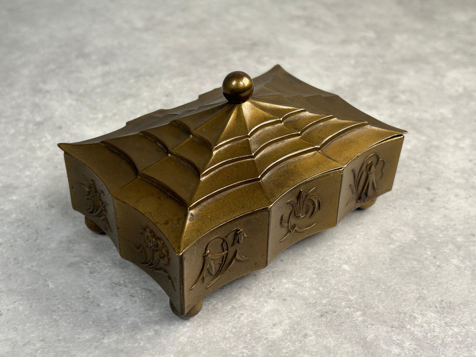 Vienna Secession Jewelry Box Atr. Dagobert Peche For Wiener Werkstätte photo vinterior