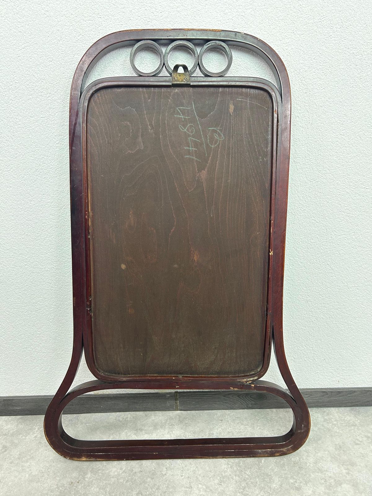 Extremely Rare Secession Mirror Nr. 1148 By Gustav Siegel For J&J Kohn photo 10263.0