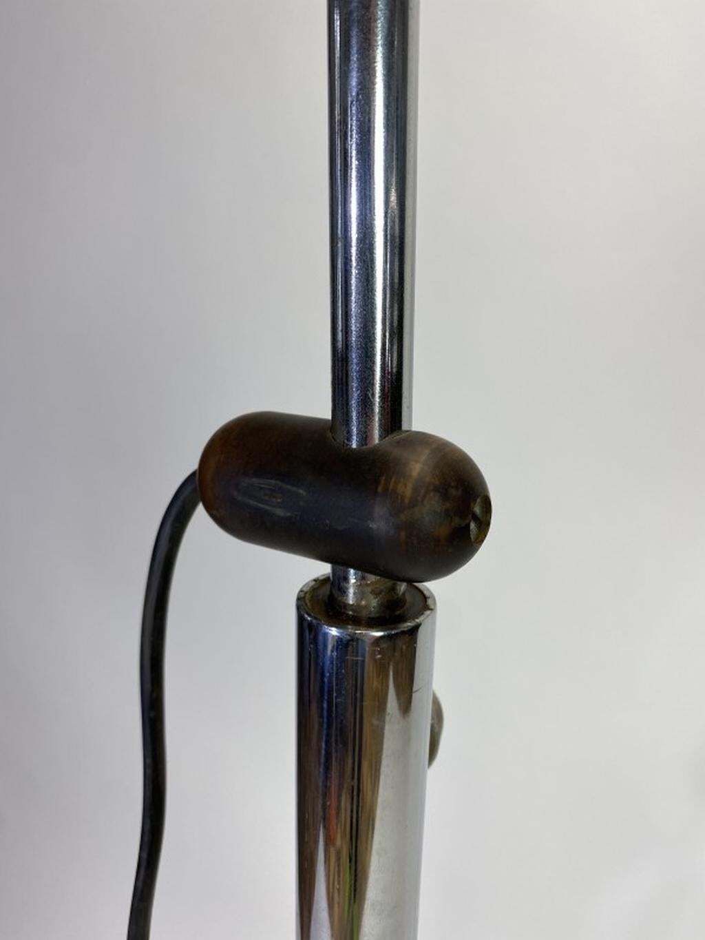Chrome Floor Lamp By Tamás Borsfay For Hungarian Craftsmanship Company, 1970s photo Lighting