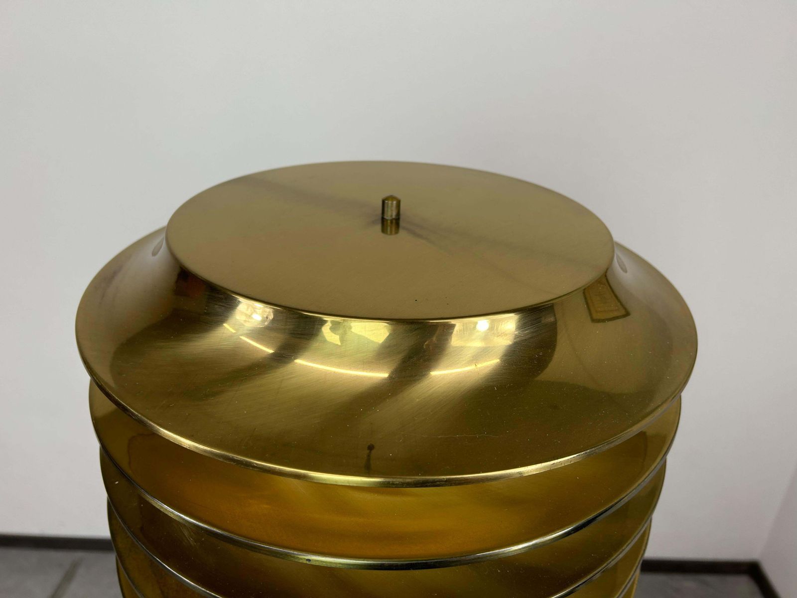 Mid Century Design Brass Floor Lamp By Kari Ruokonen For Lynx Finland photo buy