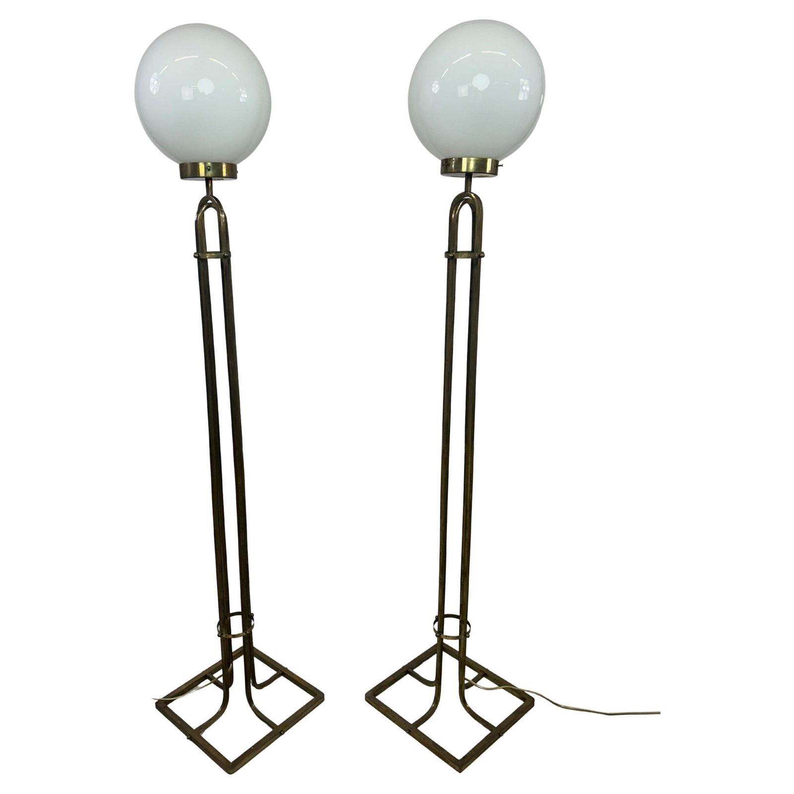 Pair Of Art Nouveau Floor Lamps By Adolf Loos