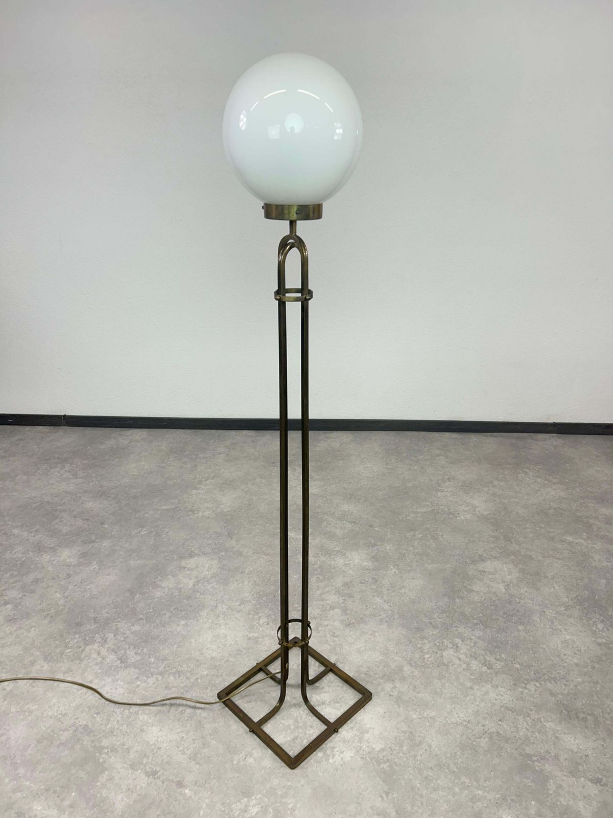 Pair Of Art Nouveau Floor Lamps By Adolf Loos photo vintage