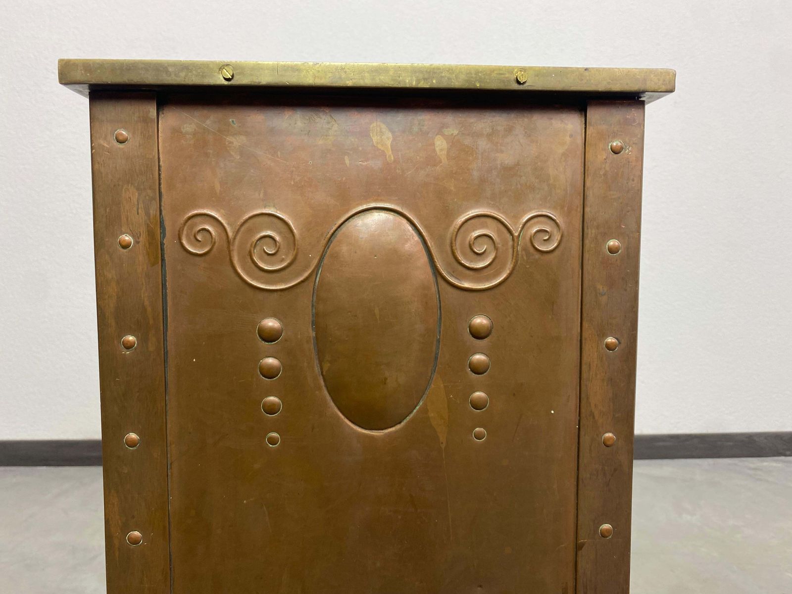 Jugendstil Umbrella Stand Attr. To Otto Prutscher   Wiener Werkstätte photo for sale