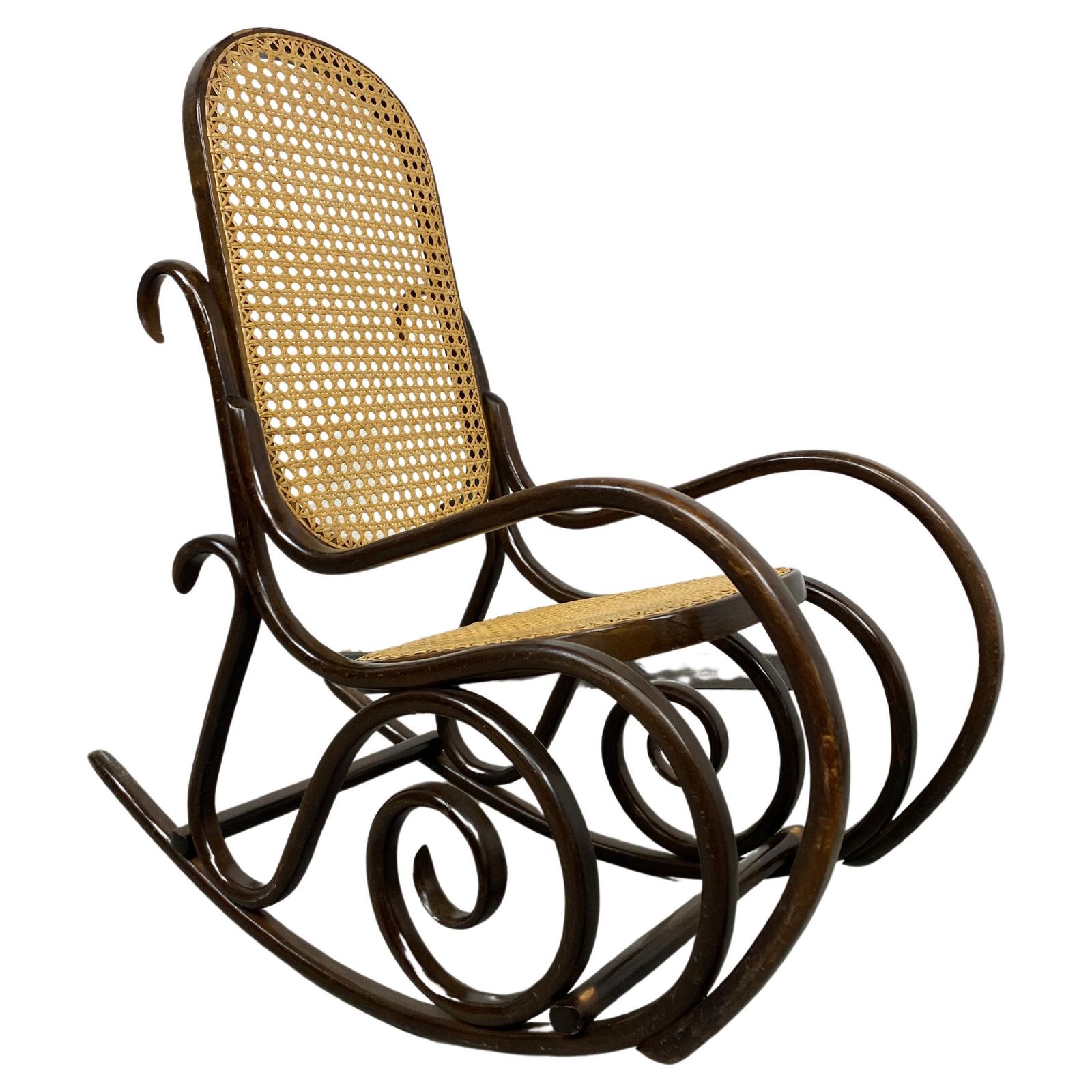 Small Thonet Rocking Chair No.10 For Children