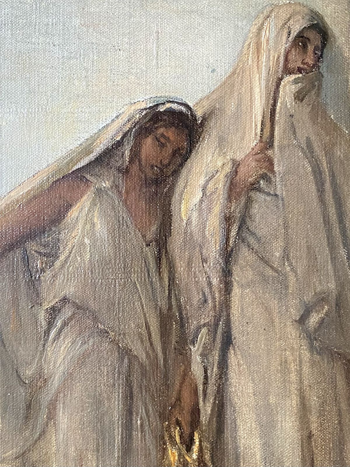 Jean François Portaels (1818   Brussels   1895), ‘Oriental Girls   Mediants à Tanger’ photo vinterior