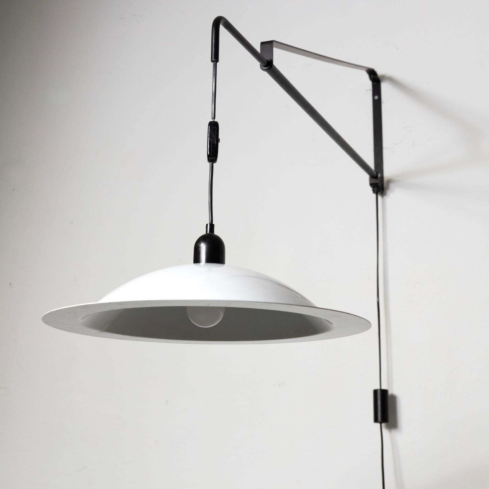 3421.0 Mid Century Wall Lamp Potence Counterweight By Stilnovo. Italy, 1970s photo