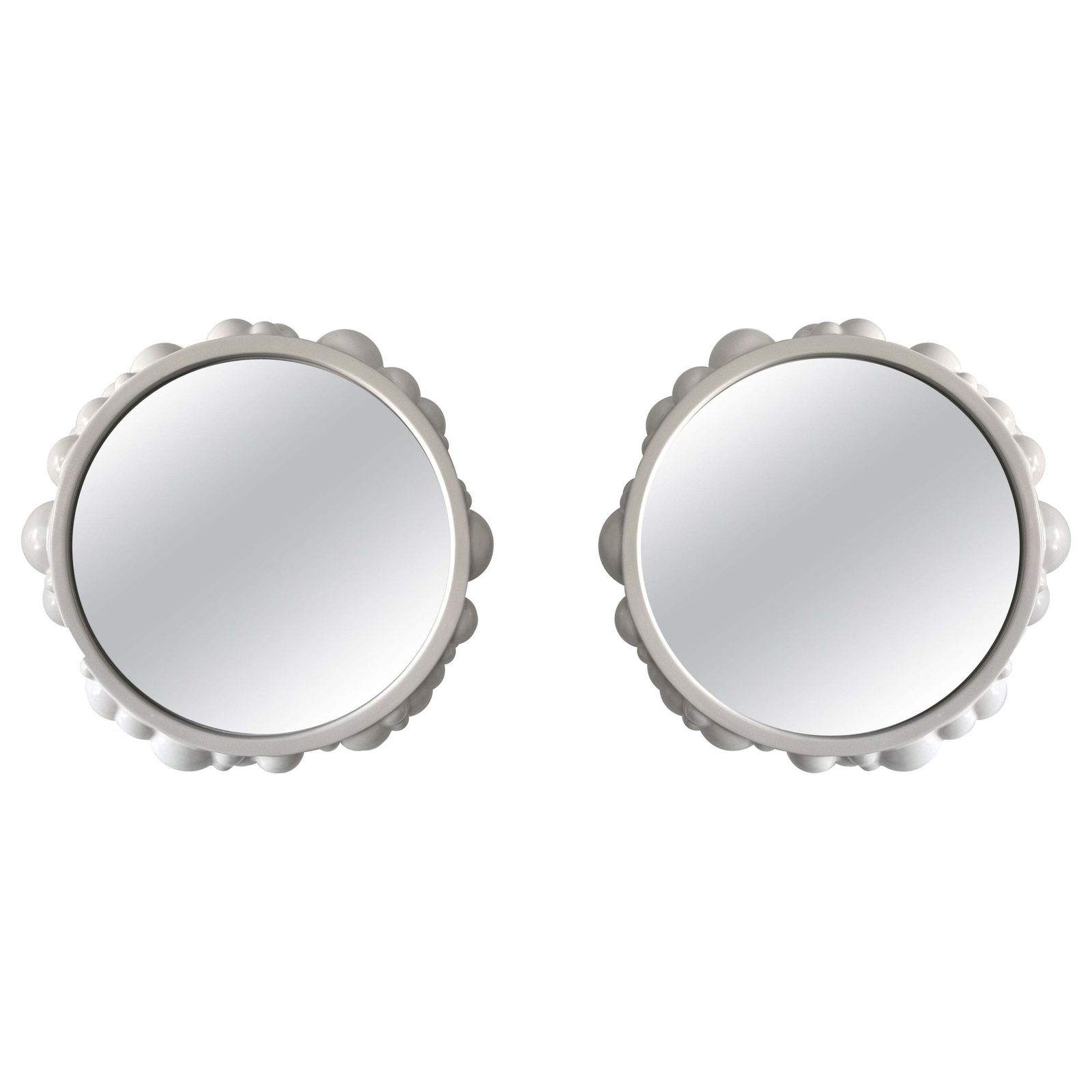 Contemporary Bubble Atomo Ceramic Mirror By Antonio Cagianelli, Italy