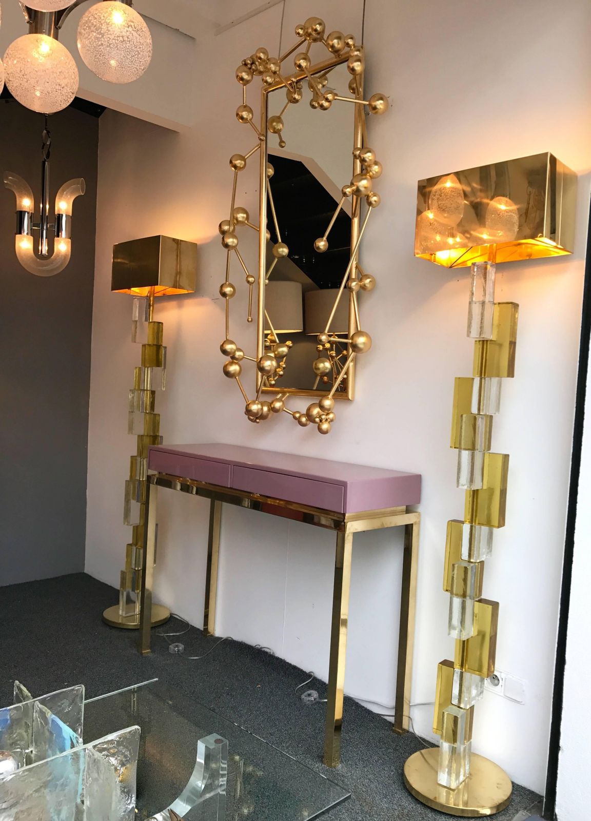 Mirror Atomic By Antonio Cagianelli, Italy, Contemporary, 2017 photo furniture