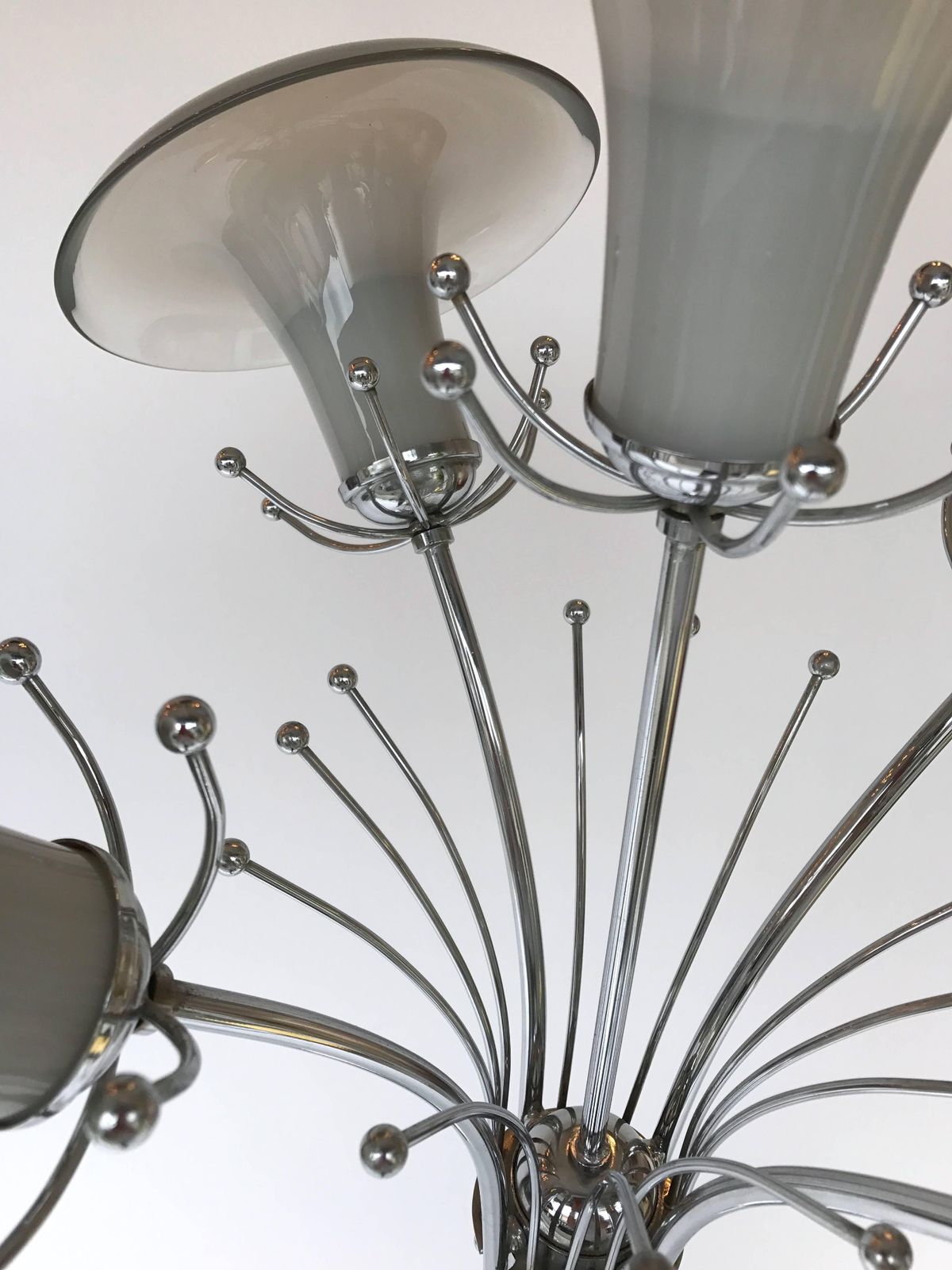 Floor Lamp Flower Murano Glass, Italy, 1970s photo Lighting