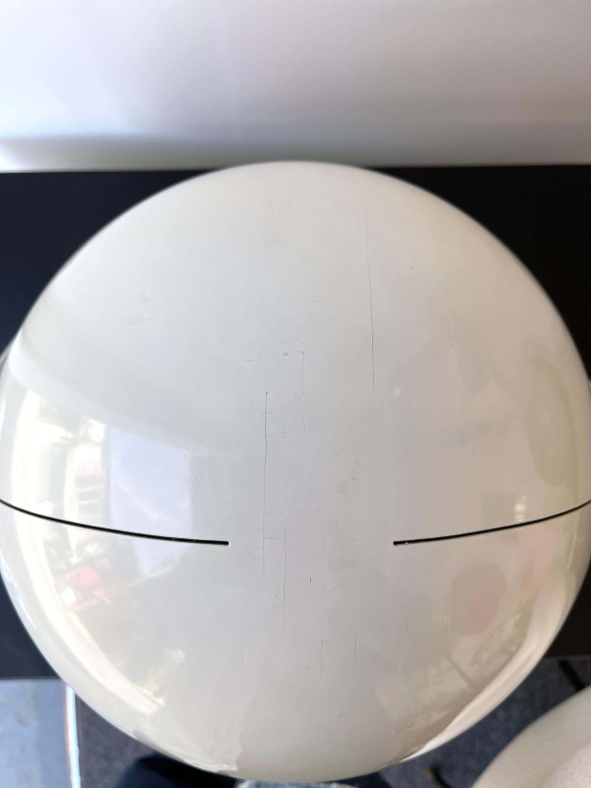 photo buy White Metal Lacquered Spot Lamp By Targetti Sankey, Italy, 1970s