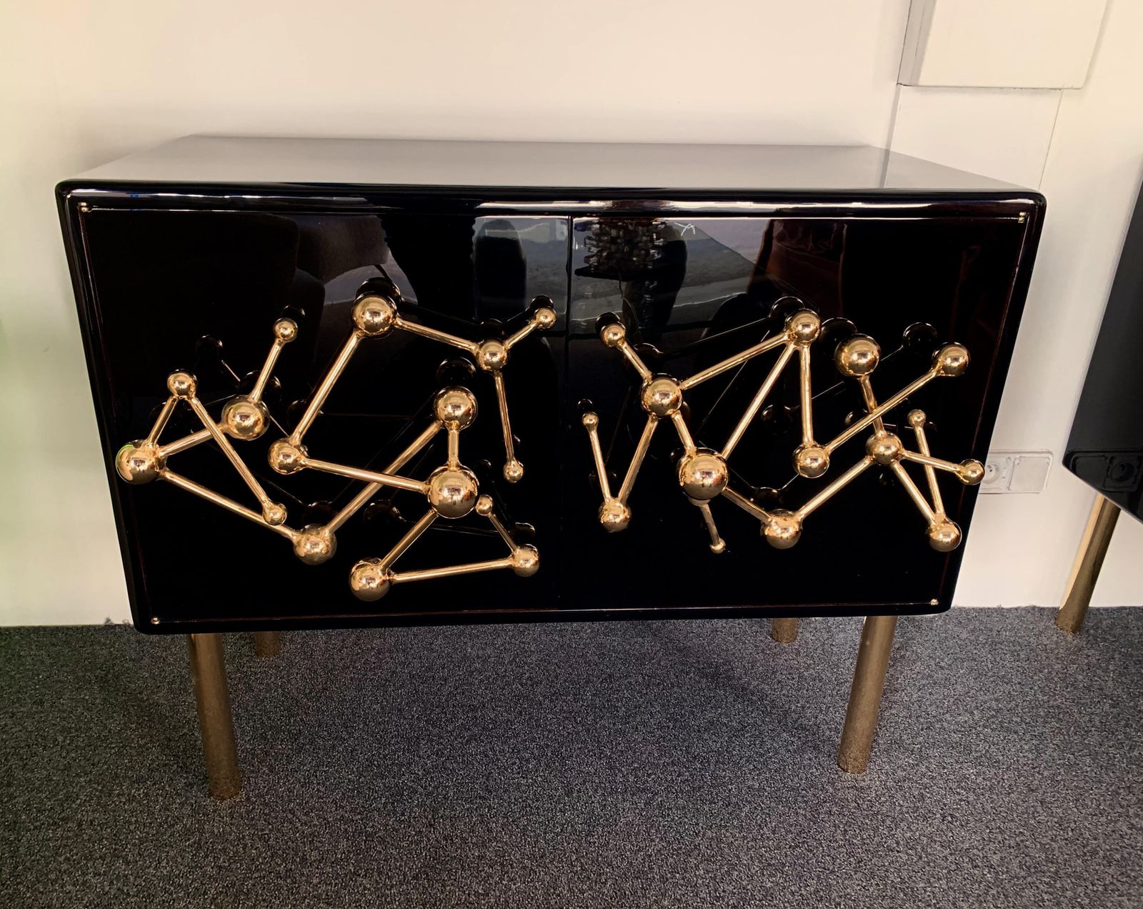 Contemporary Atomo Lacquered Cabinets Buffets By Antonio Cagianelli, Italy photo Furniture
