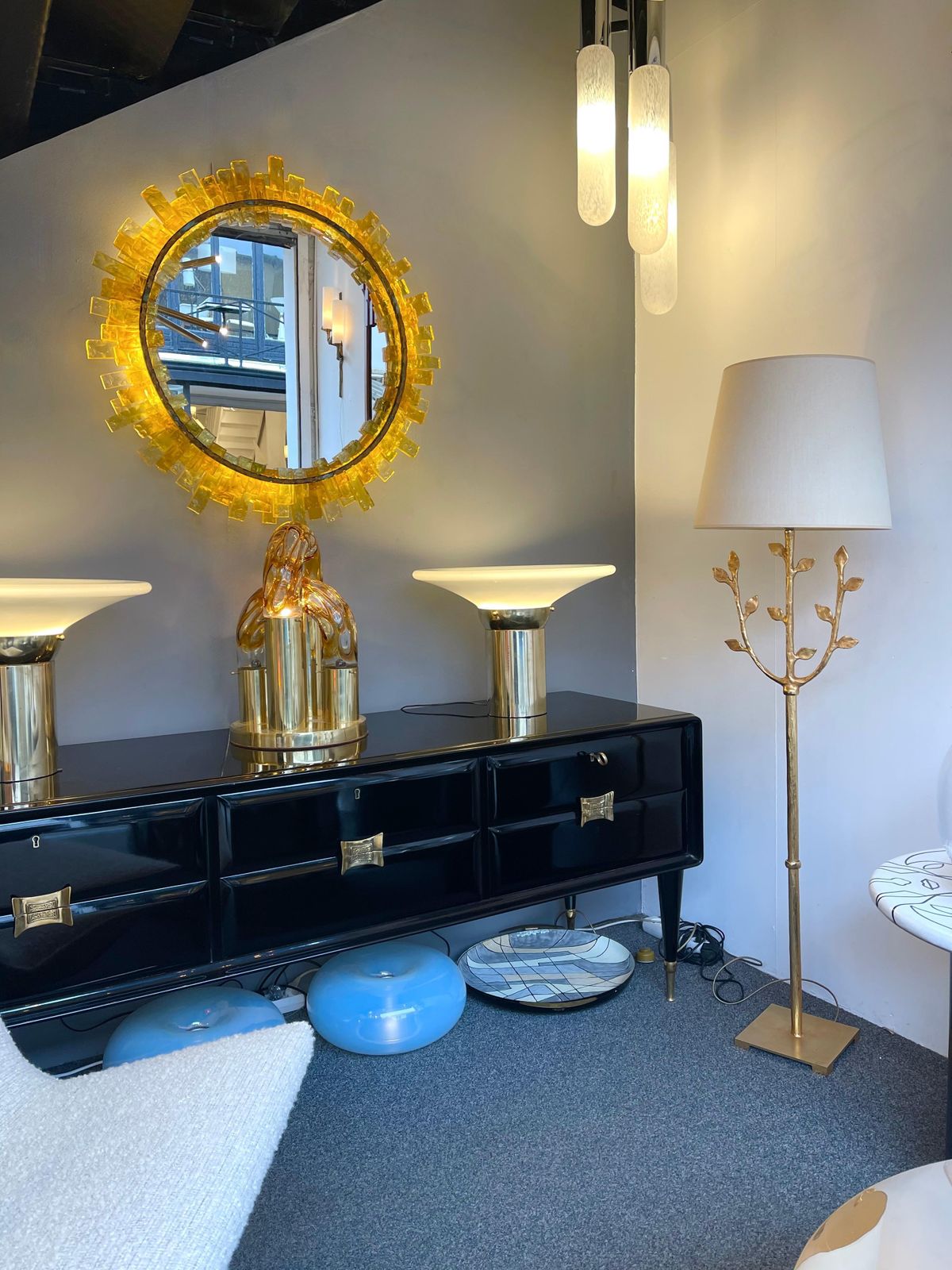 photo for sale Floor Lamp By Le Héritiers, France, 1990s