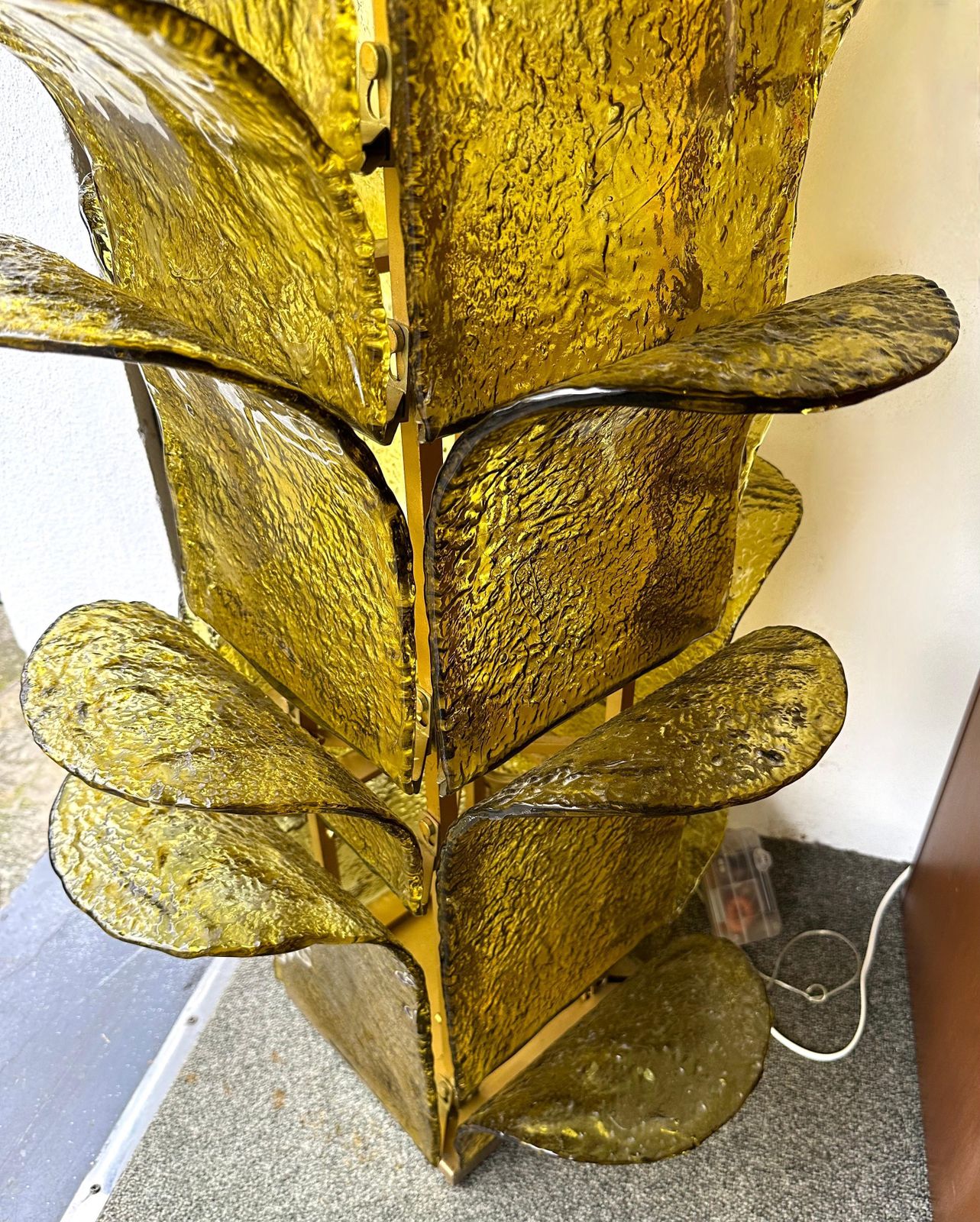 photo furniture Cactus Floor Lamp Murano Glass By Carlo Nason For Mazzega, Italy, 1970s